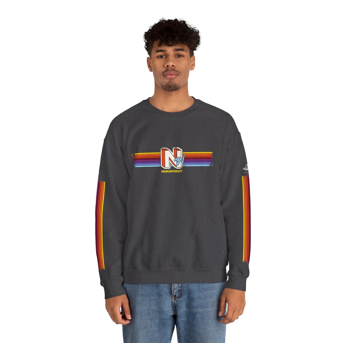 NDV - Neurodiversity - Adult Unisex Heavy Blend™ Crewneck Sweatshirt