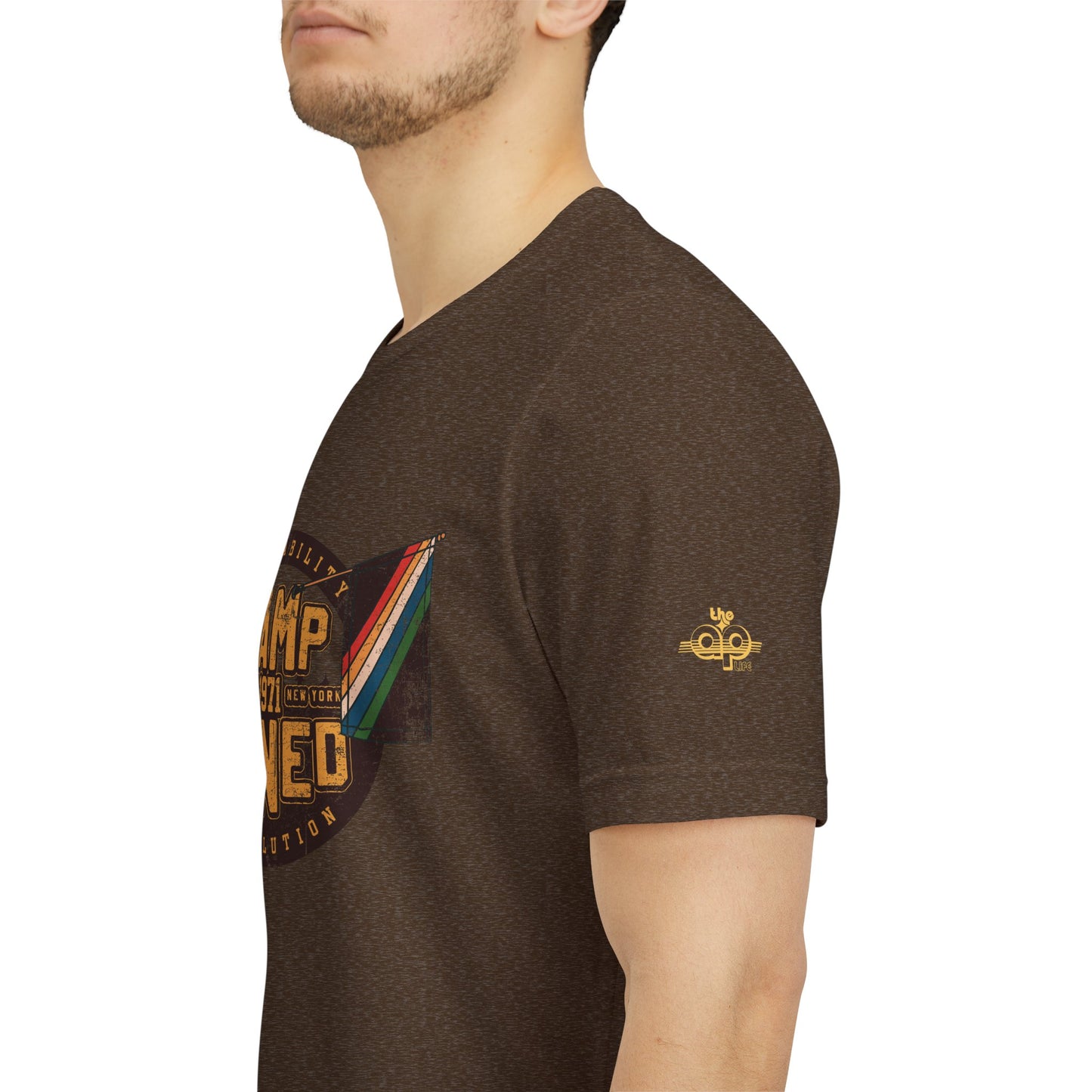 Camp Jened 1971 - A Disability Revolution - Adult Unisex Jersey Short Sleeve Tee