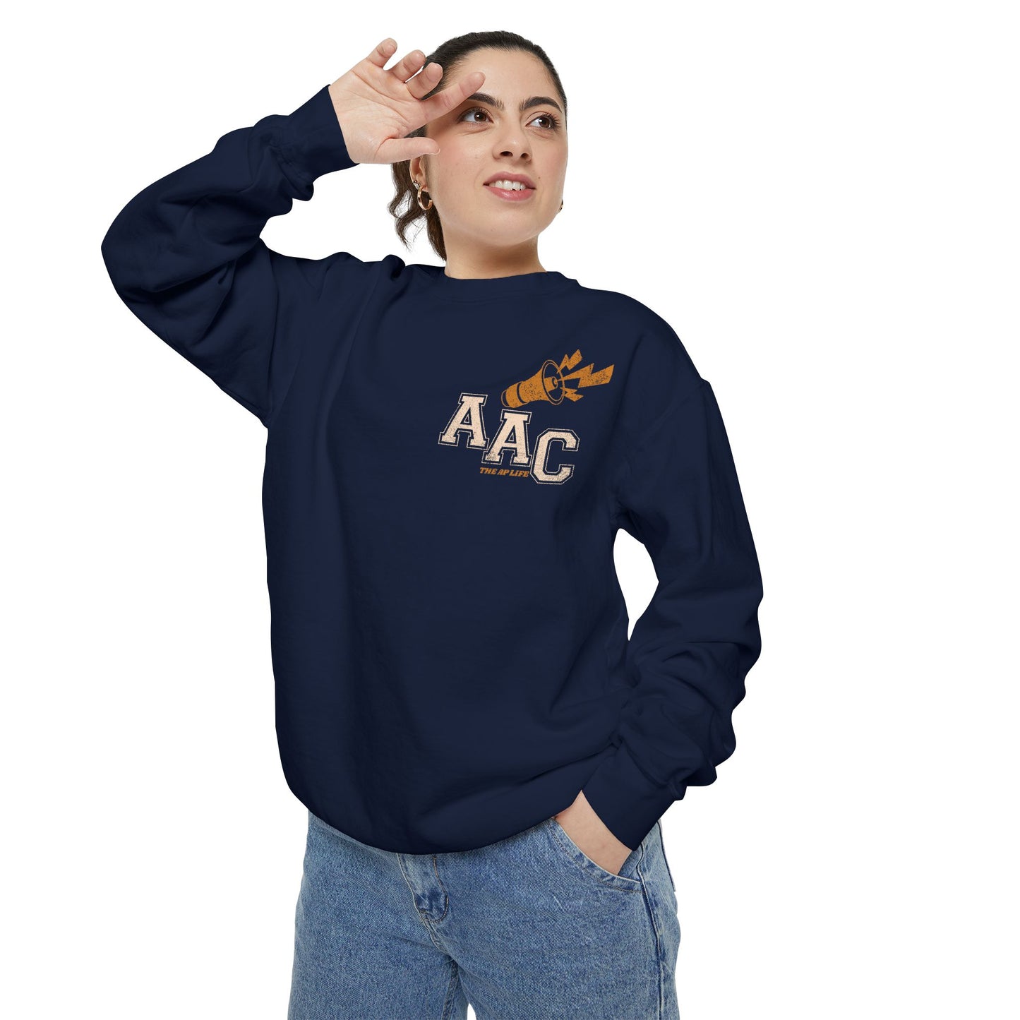 AAC Supports Team Enthusiast - Communication for the Win - Adult Unisex Sweatshirt