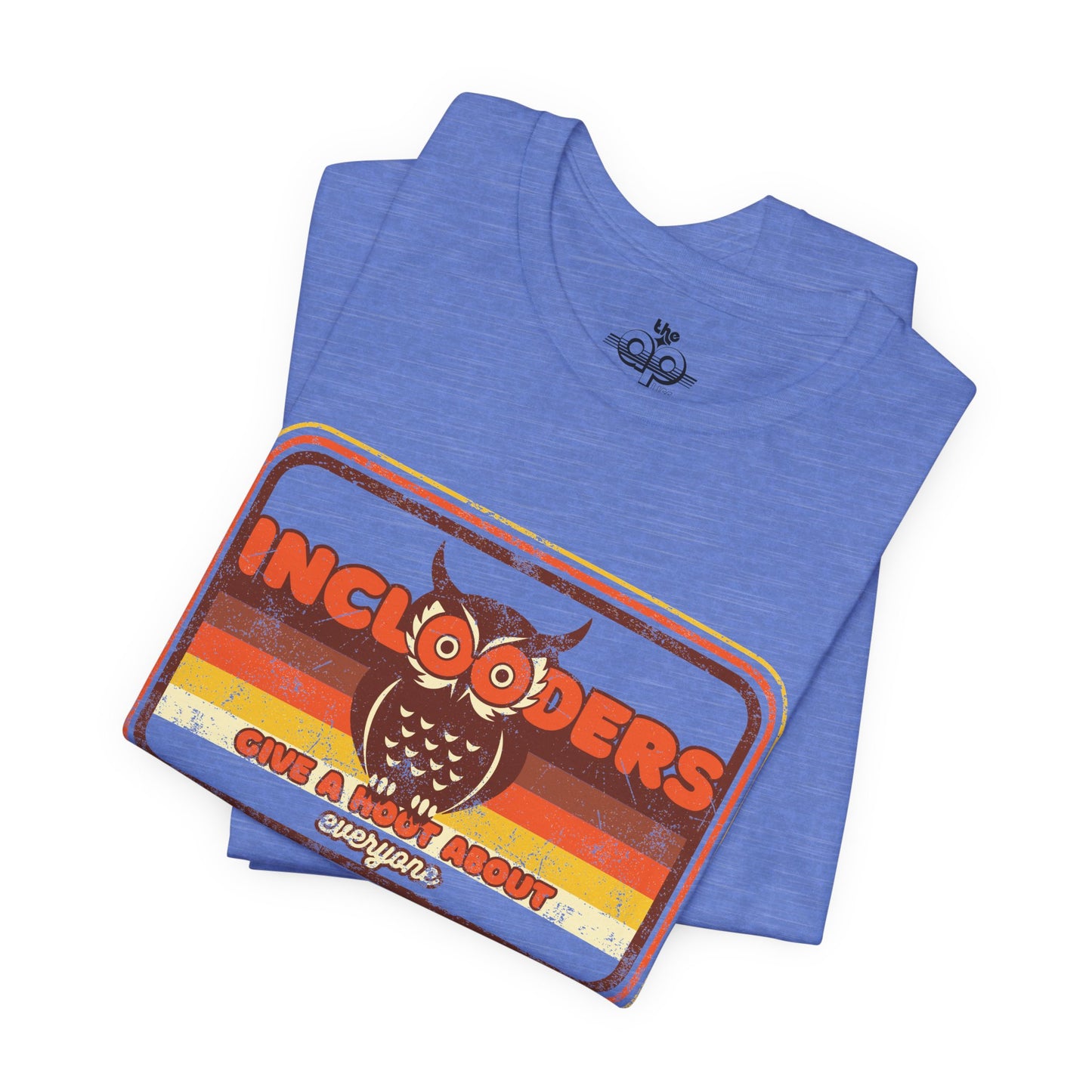 Inclooders Give a Hoot About Everyone - Adult Unisex Jersey Short Sleeve Tee