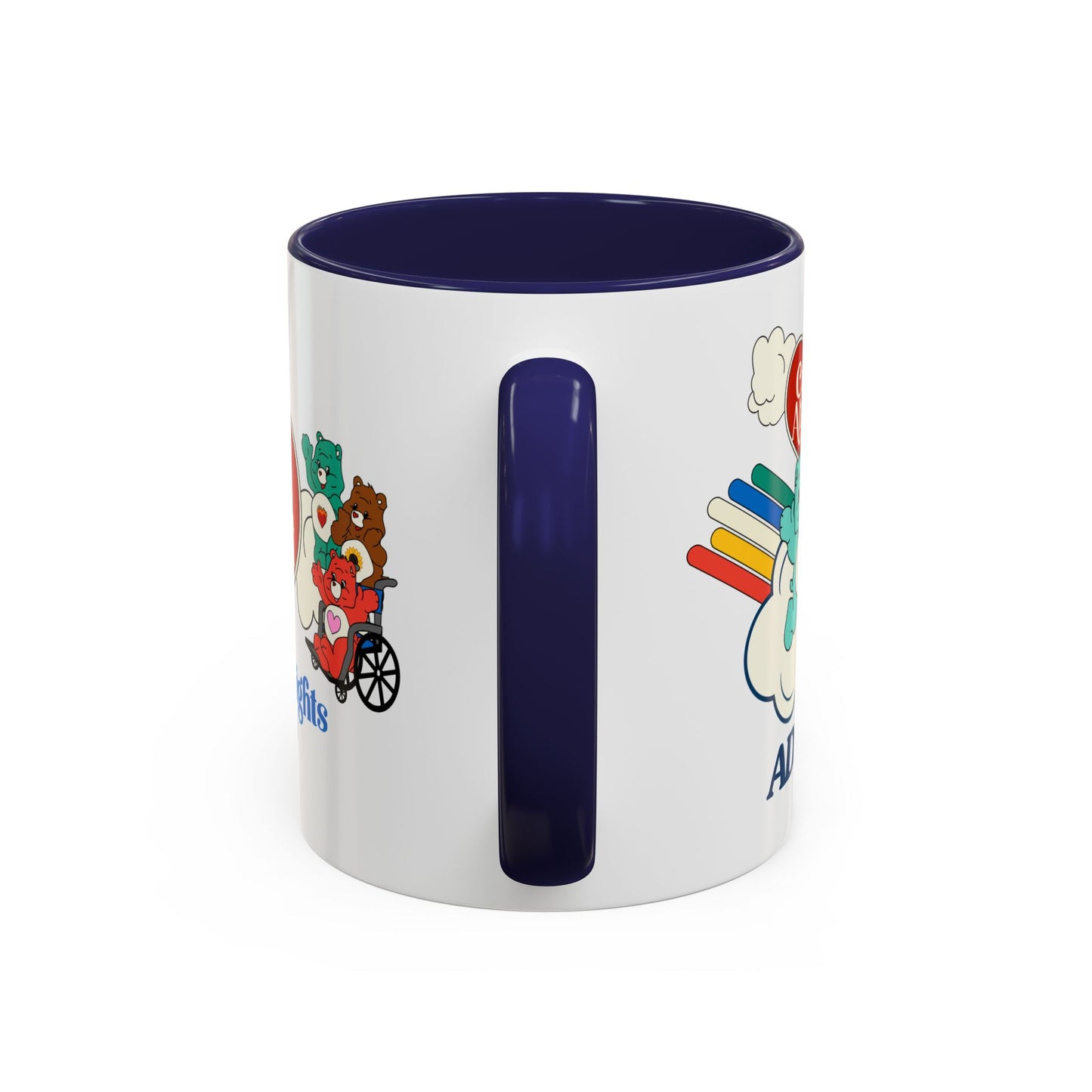Care About ADHD - Disability Rights Accent Coffee Mug (11, 15oz)