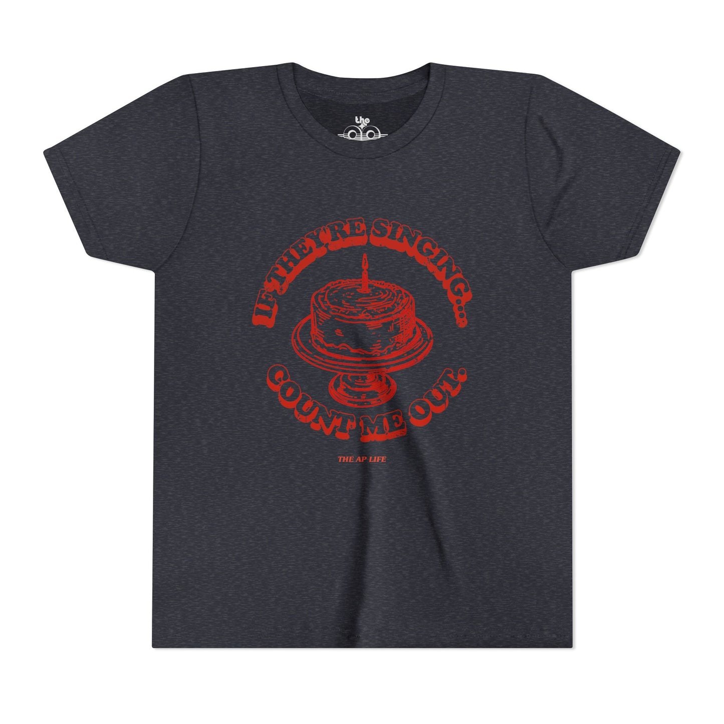 If They're Singing... Count Me Out - Unisex Youth Short Sleeve Tee