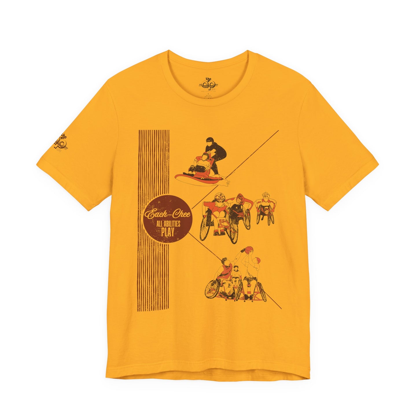 Each-Chee - All Abilities Play - Adult Unisex Jersey Short Sleeve Tee