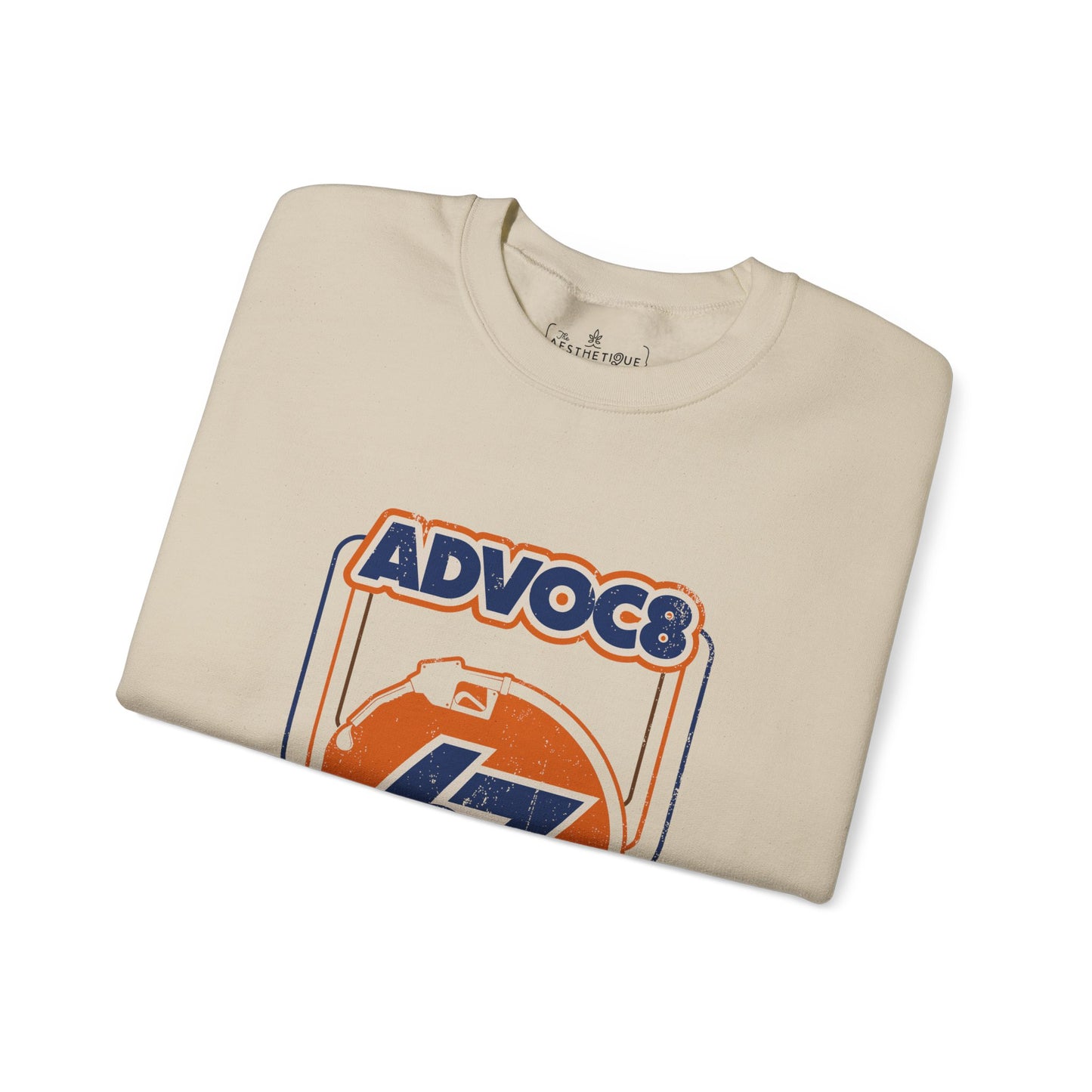 Advoc8 - 67 - This Kind of Energy + Add Purpose - Unisex Heavy Blend™ Crewneck Sweatshirt