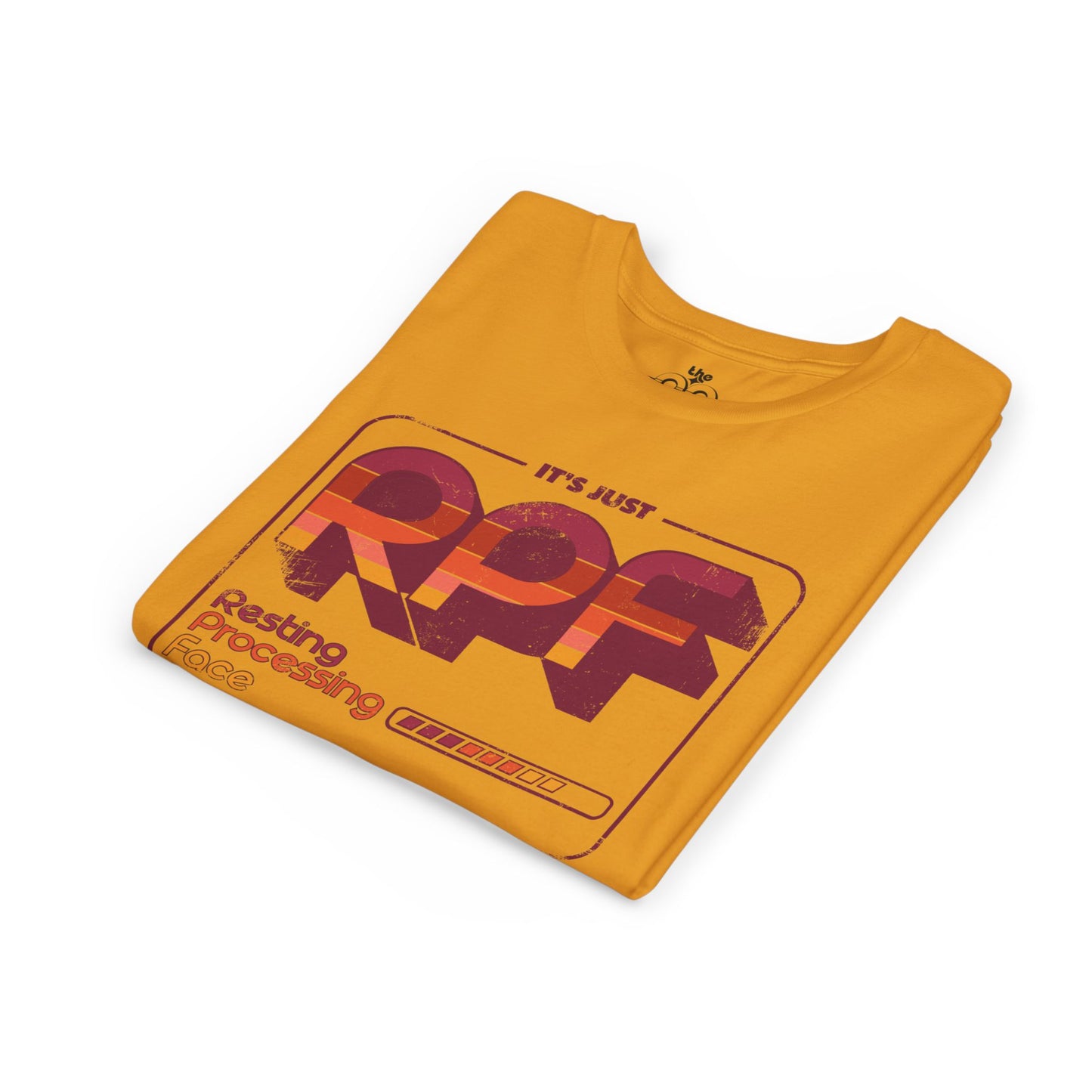 It's Just RPF - Resting Processing Face - Youth Unisex Short Sleeve Tee