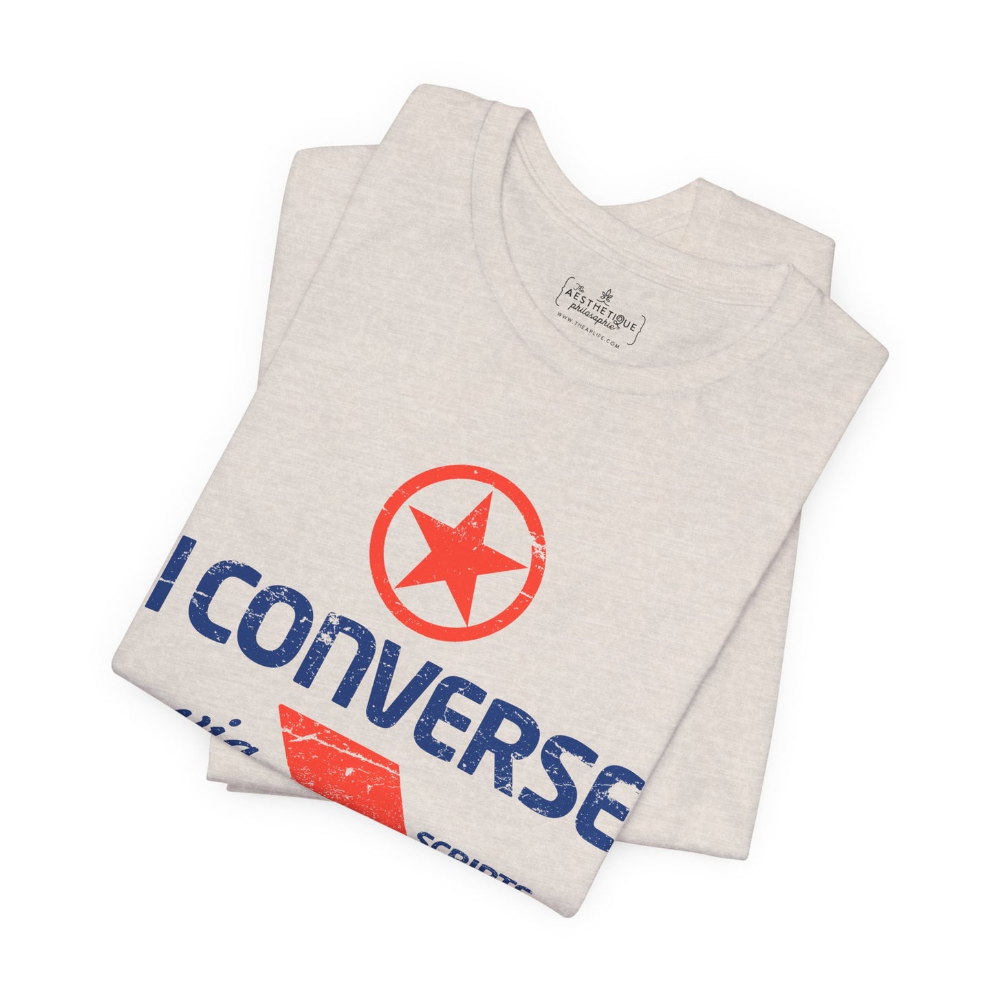 I Converse Via Scripts - GLP - Adult Unisex Jersey Tee