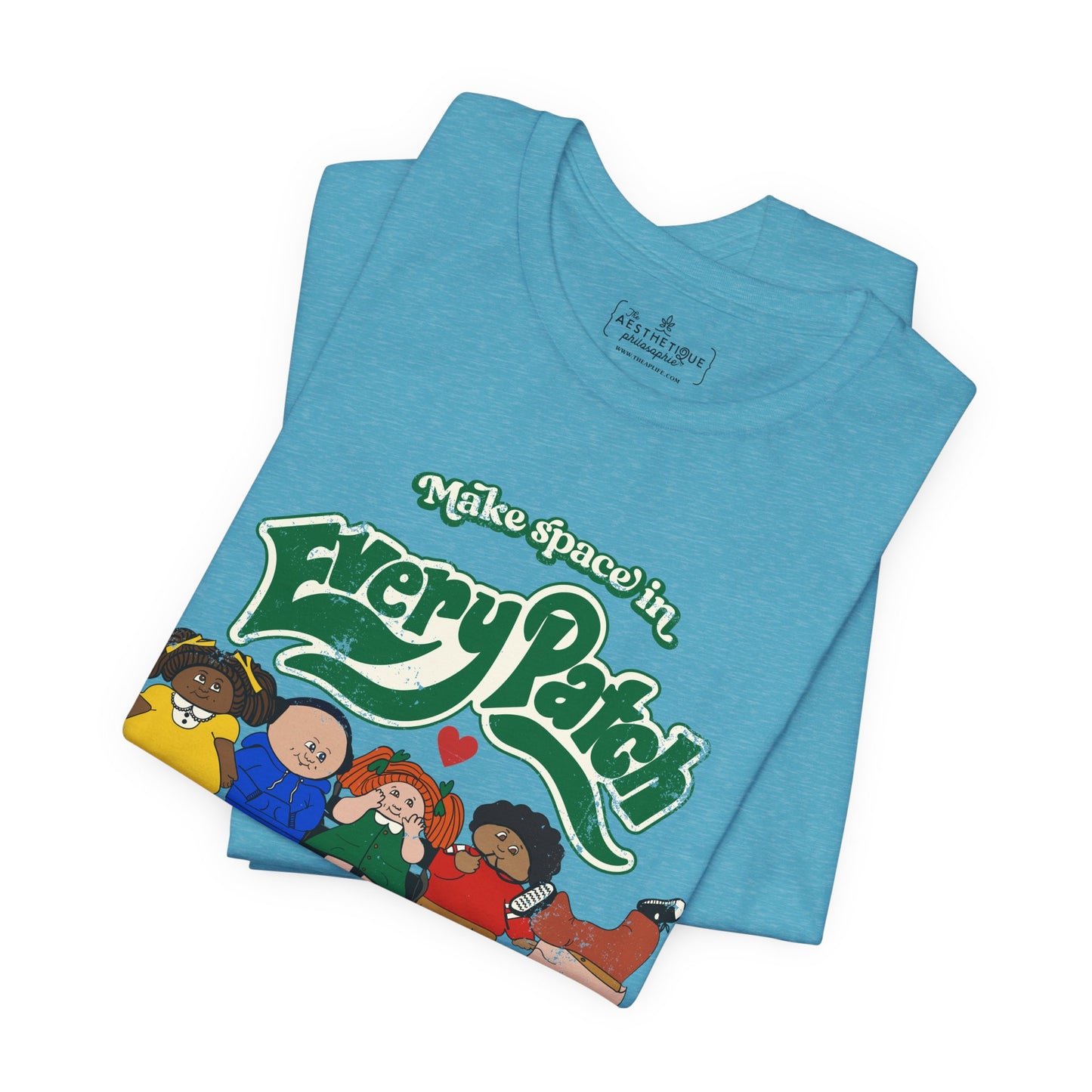 Make Space in Every Patch - Inclusion Matters - Adult Unisex Jersey Tee