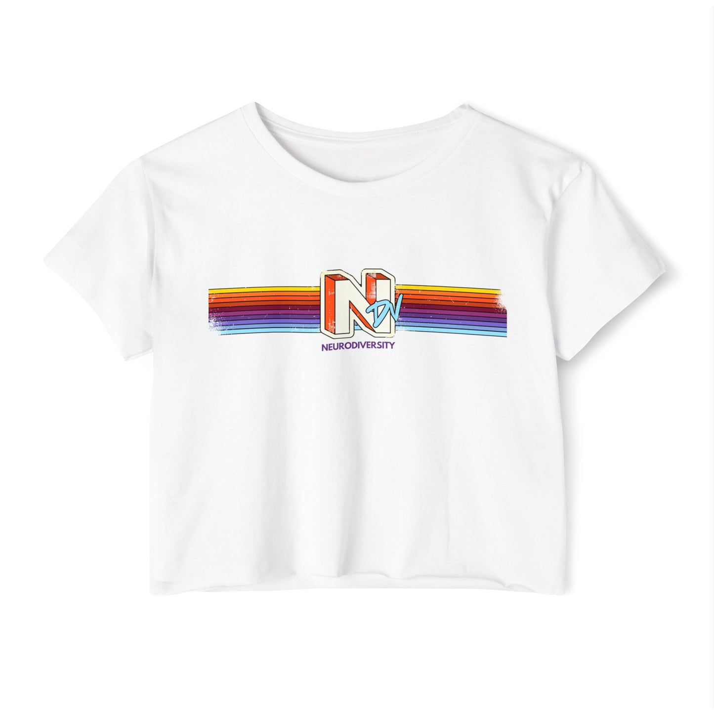 NDV - Neurodiversity - Women's Crop Top Tee
