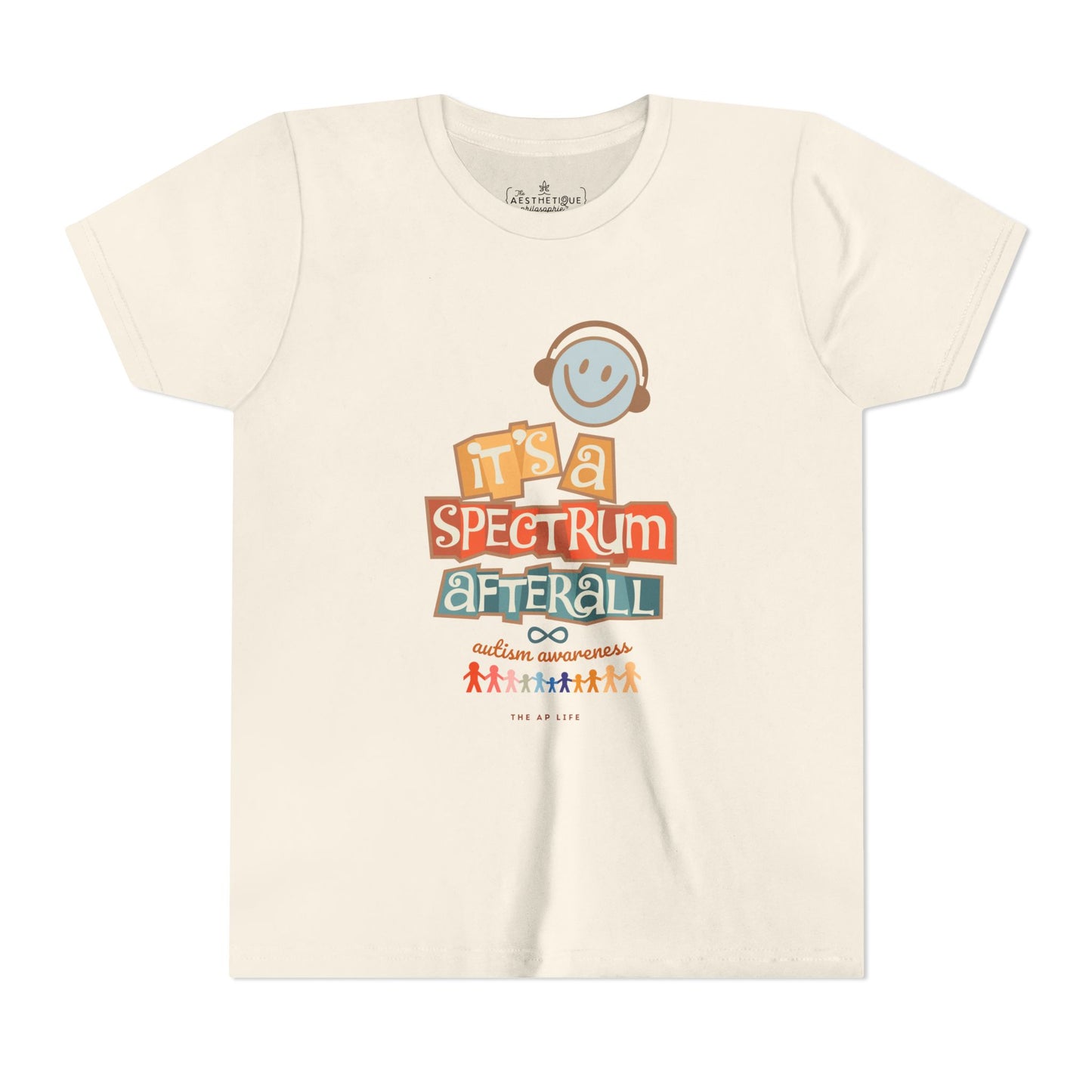 It's A Spectrum Afterall - Autism Awareness - Youth Unisex Jersey Tee
