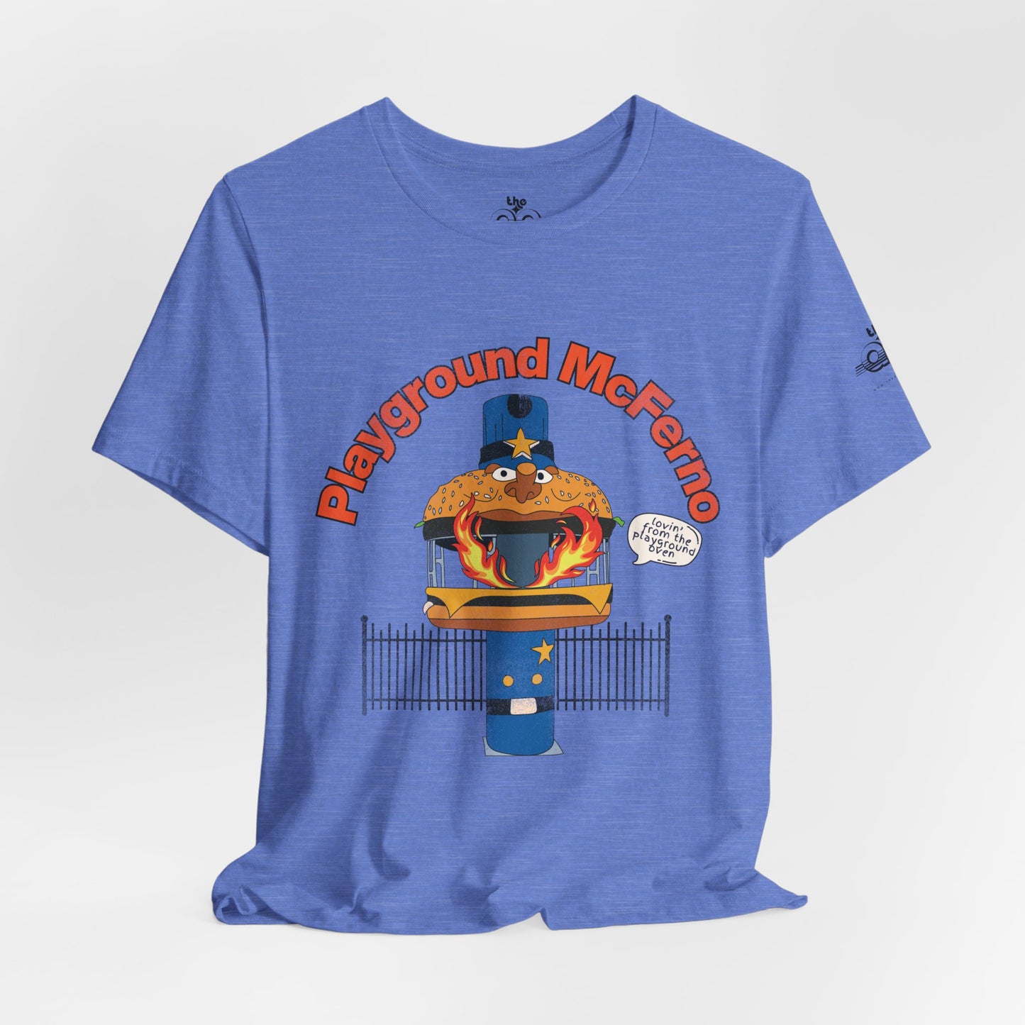 Playground McFerno - Lovin' From the Playground Oven - Adult Unisex Jersey Short Sleeve Tee