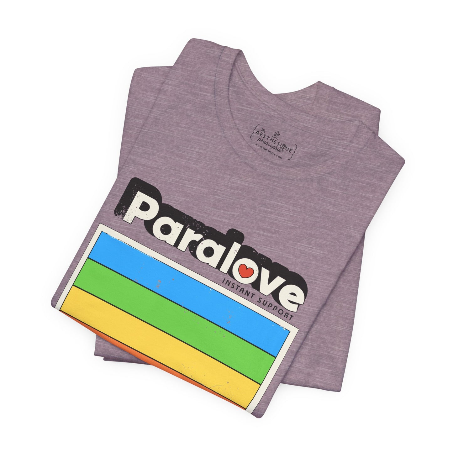 Para Love - Instant Support - Adult Unisex Jersey Short Sleeve Tee