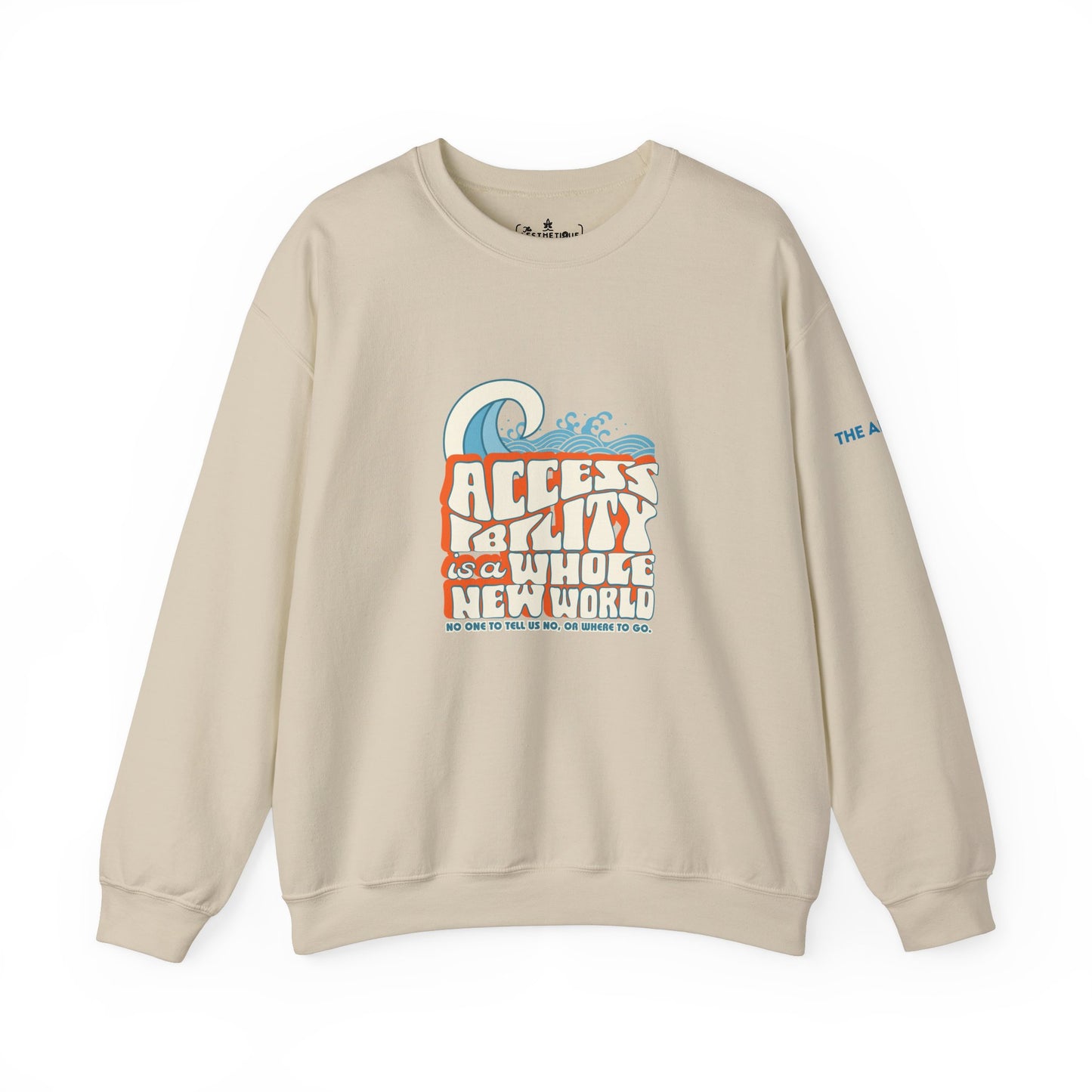 Access Ability Crewneck Sweatshirt - Unisex Heavy Blend™