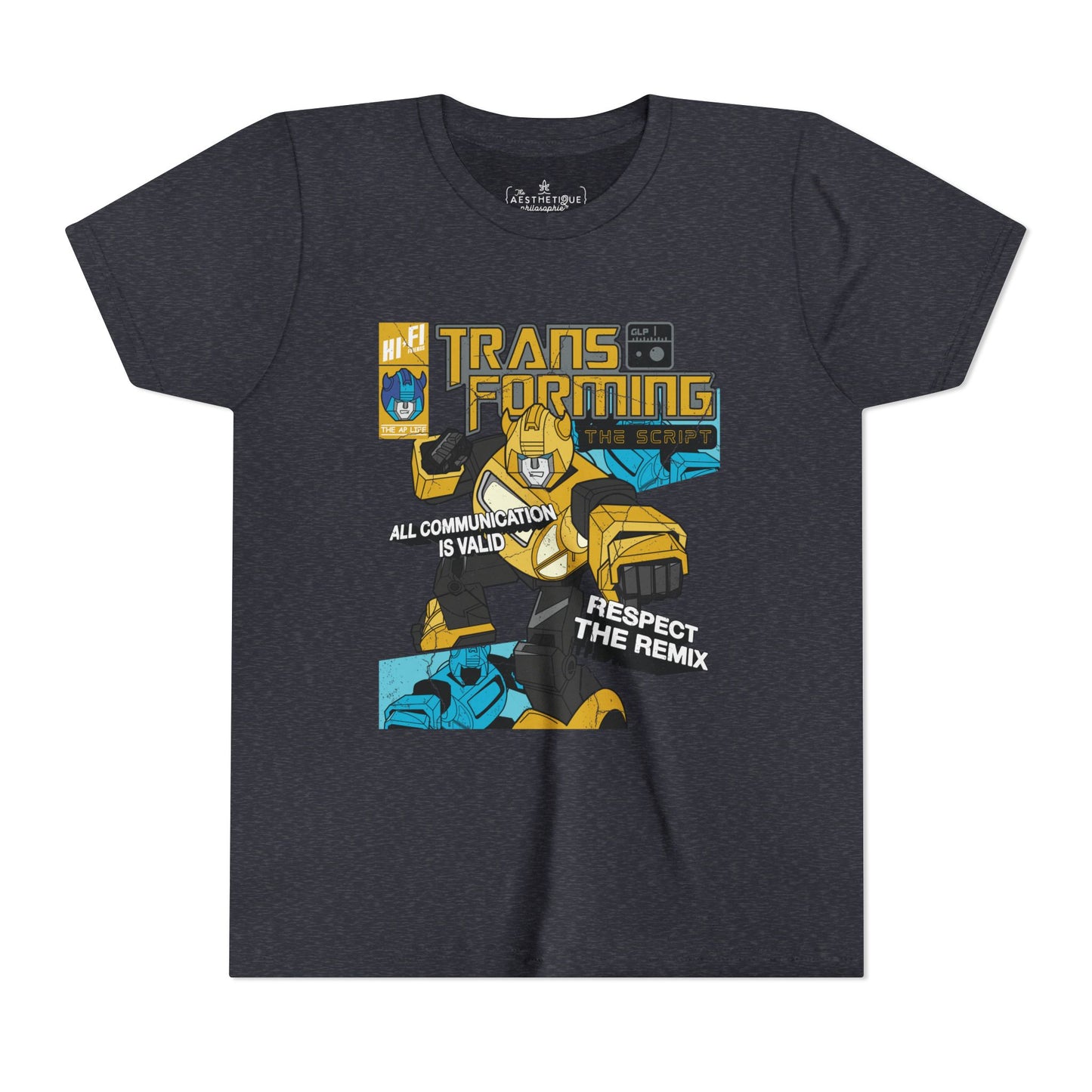 Transforming the Script - Gestalt Language Processing - Youth Unisex Jersey Tee
