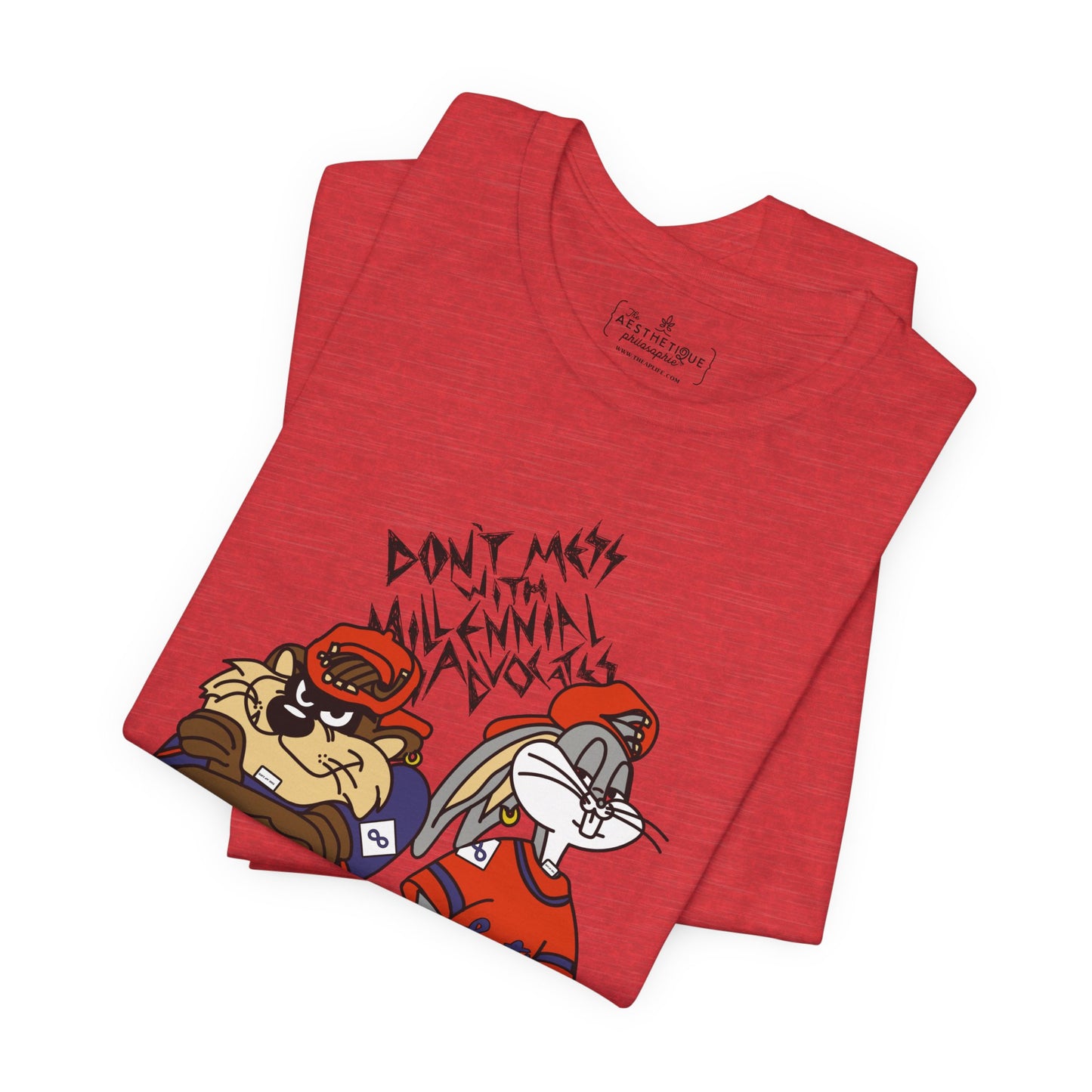 Don't Mess with Millennial Advocates - Adult Unisex Jersey Short Sleeve Tee