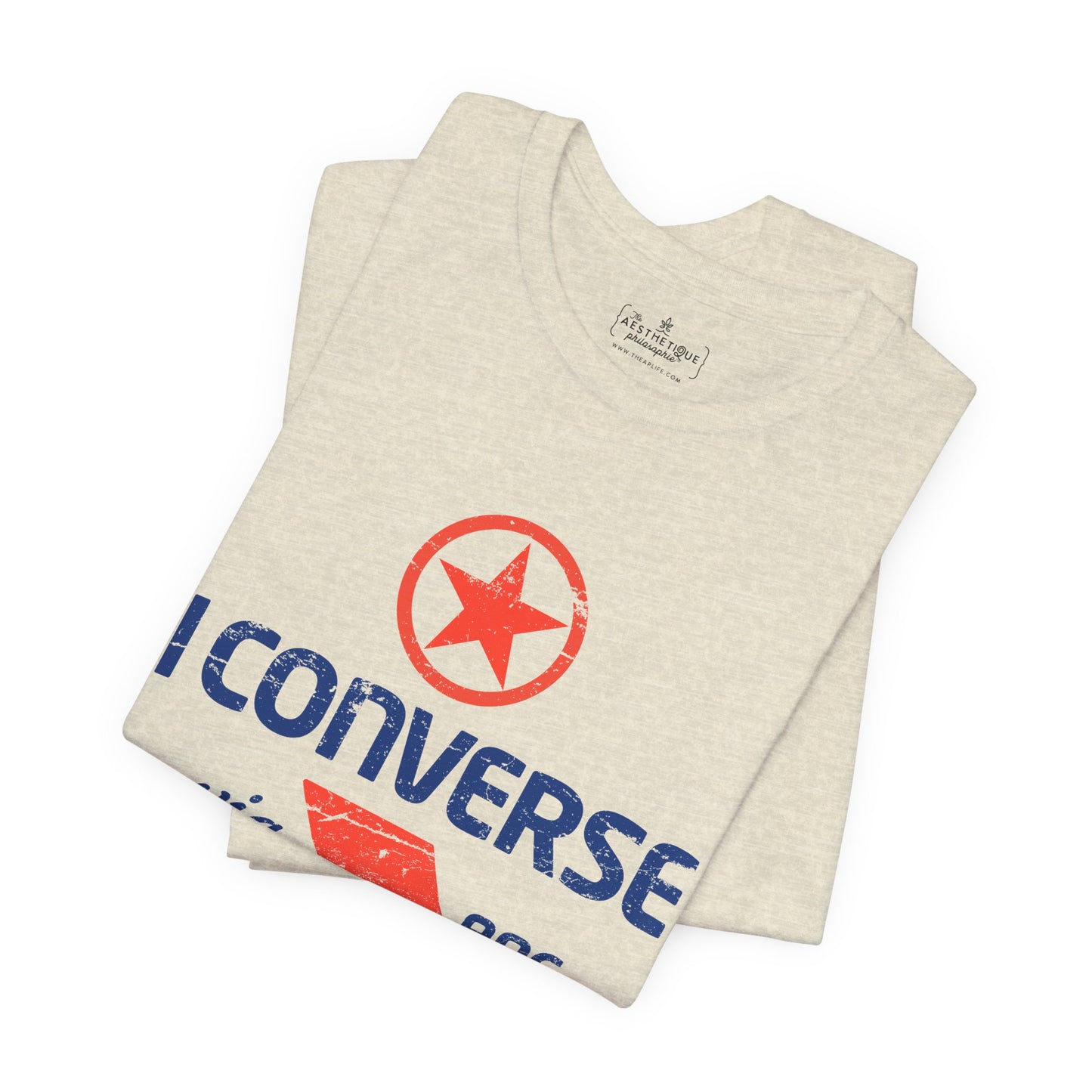I Converse Via AAC - Unisex Jersey Short Sleeve Tee