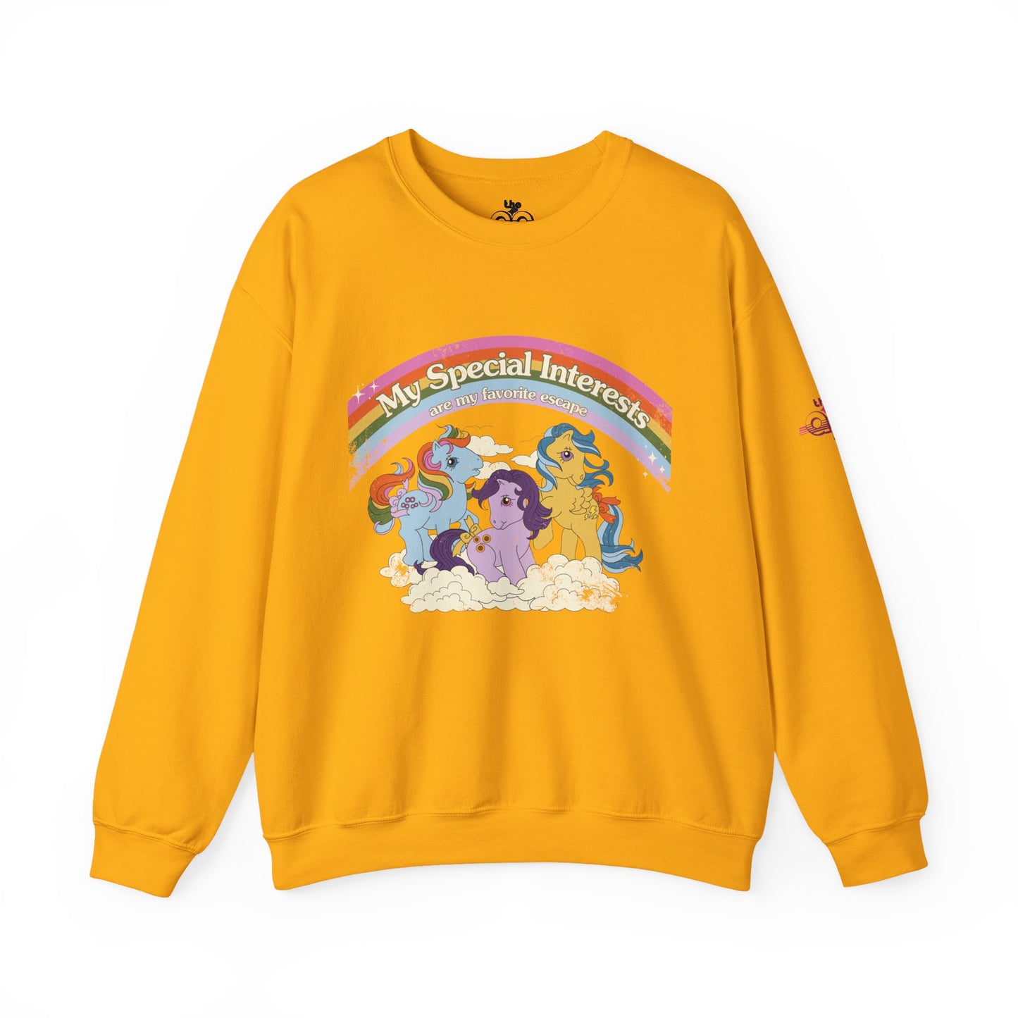 My Special Interests are my Favorite Escape - Adult Unisex Heavy Blend™ Crewneck Sweatshirt