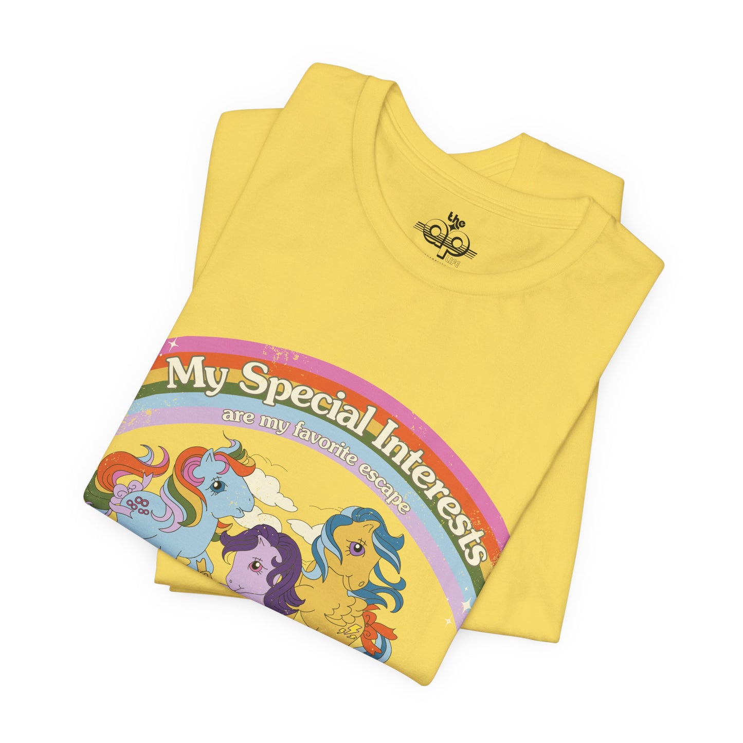 My Special Interests are my Favorite Escape - Adult Unisex Jersey Short Sleeve Tee