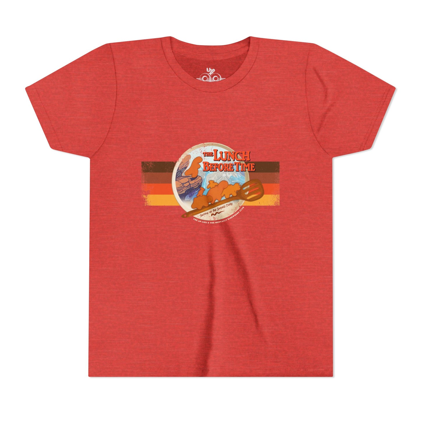 The Lunch Before Time - Serving Up The Sequels Daily - Unisex Youth Short Sleeve Tee - Collab with TMEC