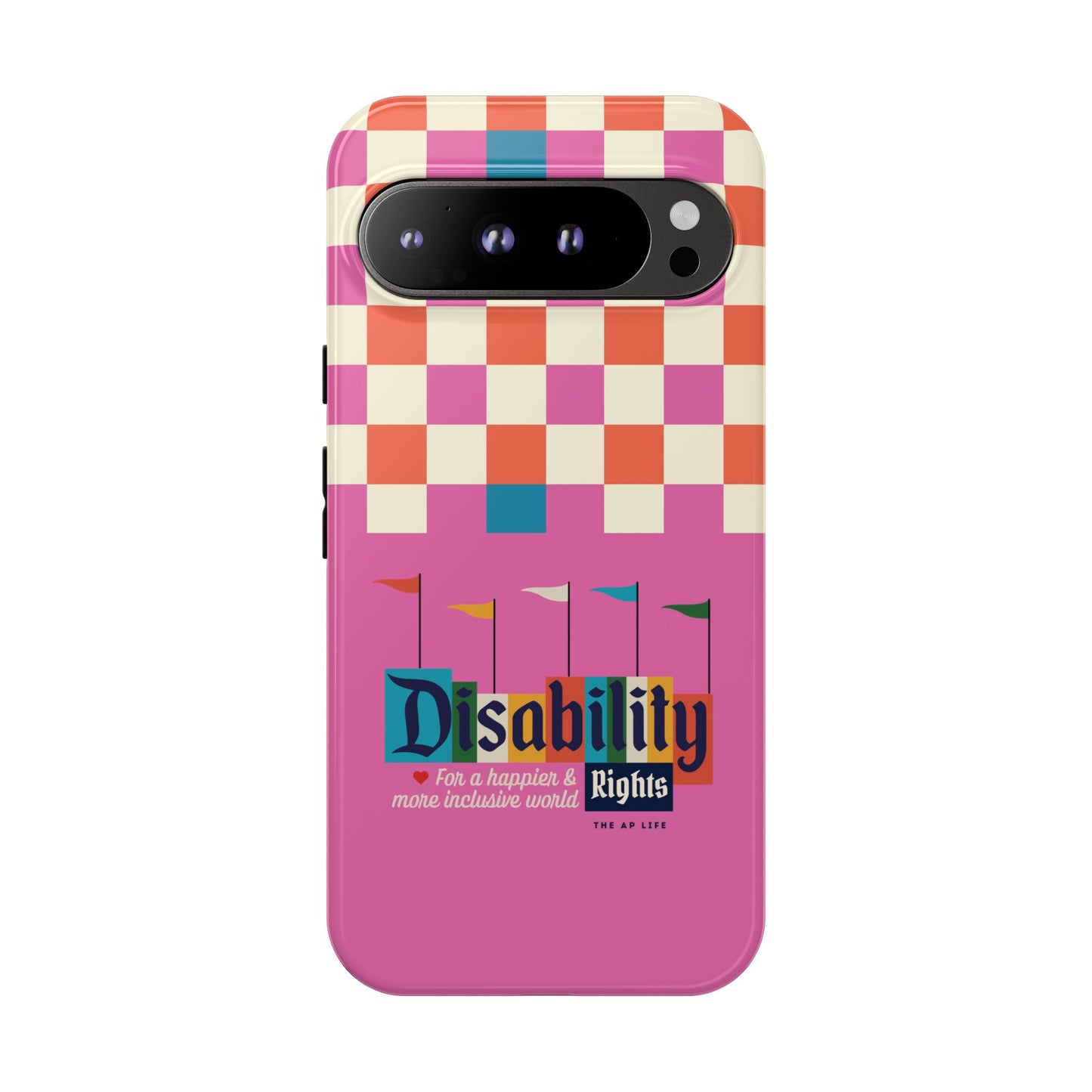 Disability Rights for a Happier & More Inclusive World - Android Phone Case for Google Pixel & Samsung Phones