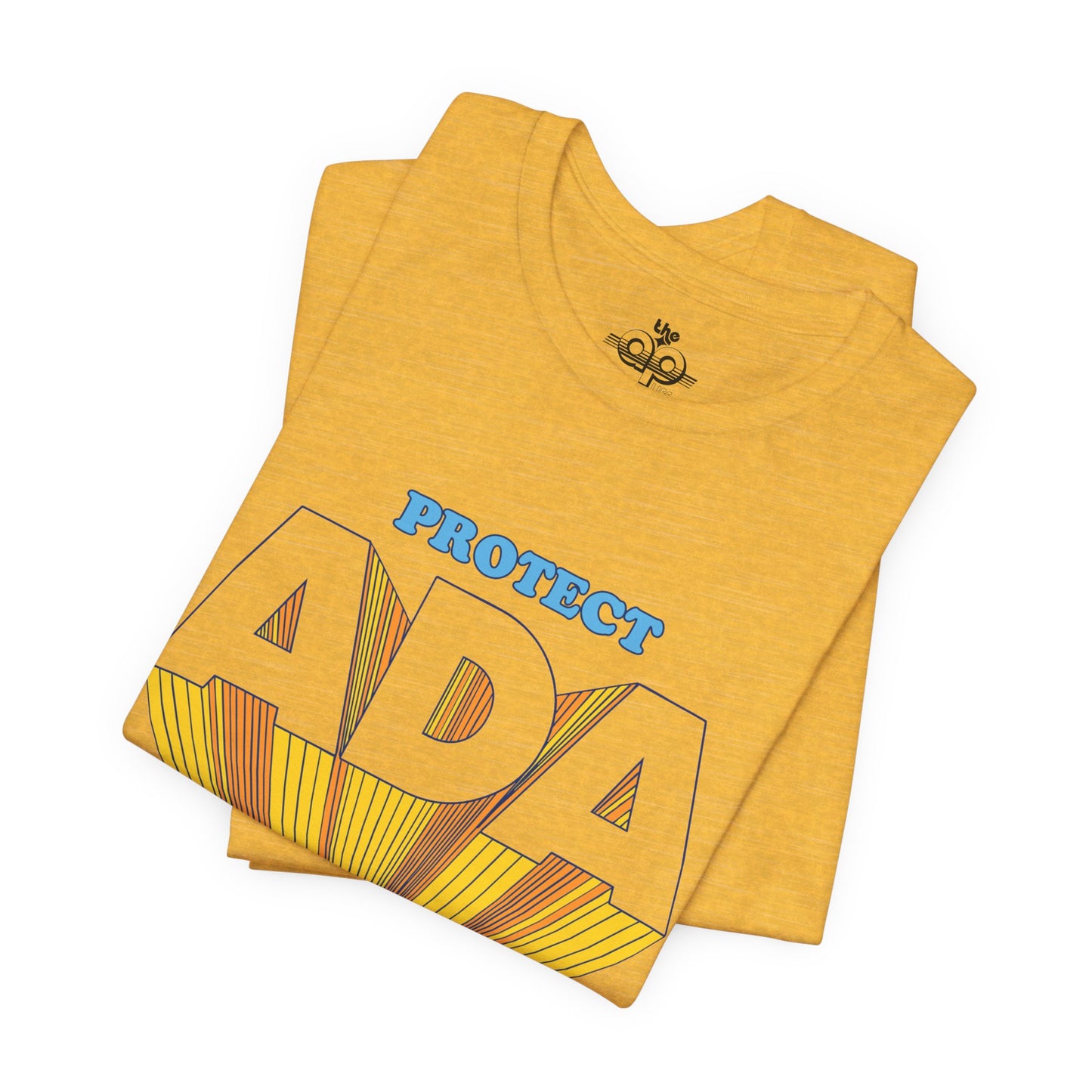 Protect ADA - Americans With Disabilities Act 1990 - Adult Unisex Jersey Short Sleeve Tee
