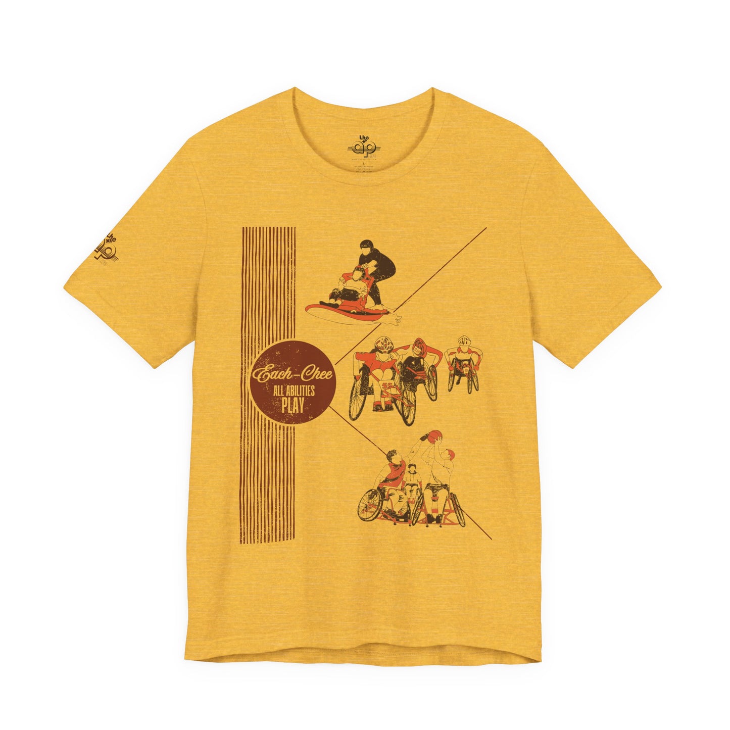 Each-Chee - All Abilities Play - Adult Unisex Jersey Short Sleeve Tee