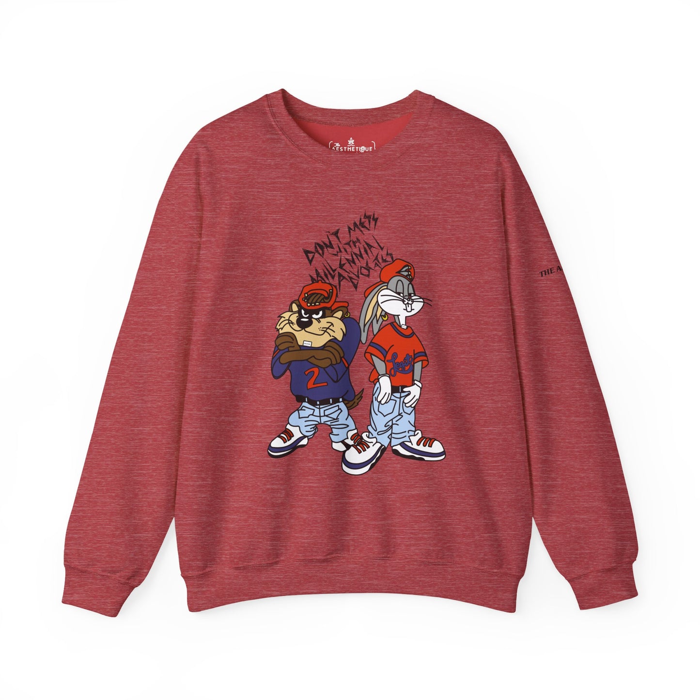Don't Mess With Millennial Advocates - Adult Unisex Heavy Blend™ Crewneck Sweatshirt
