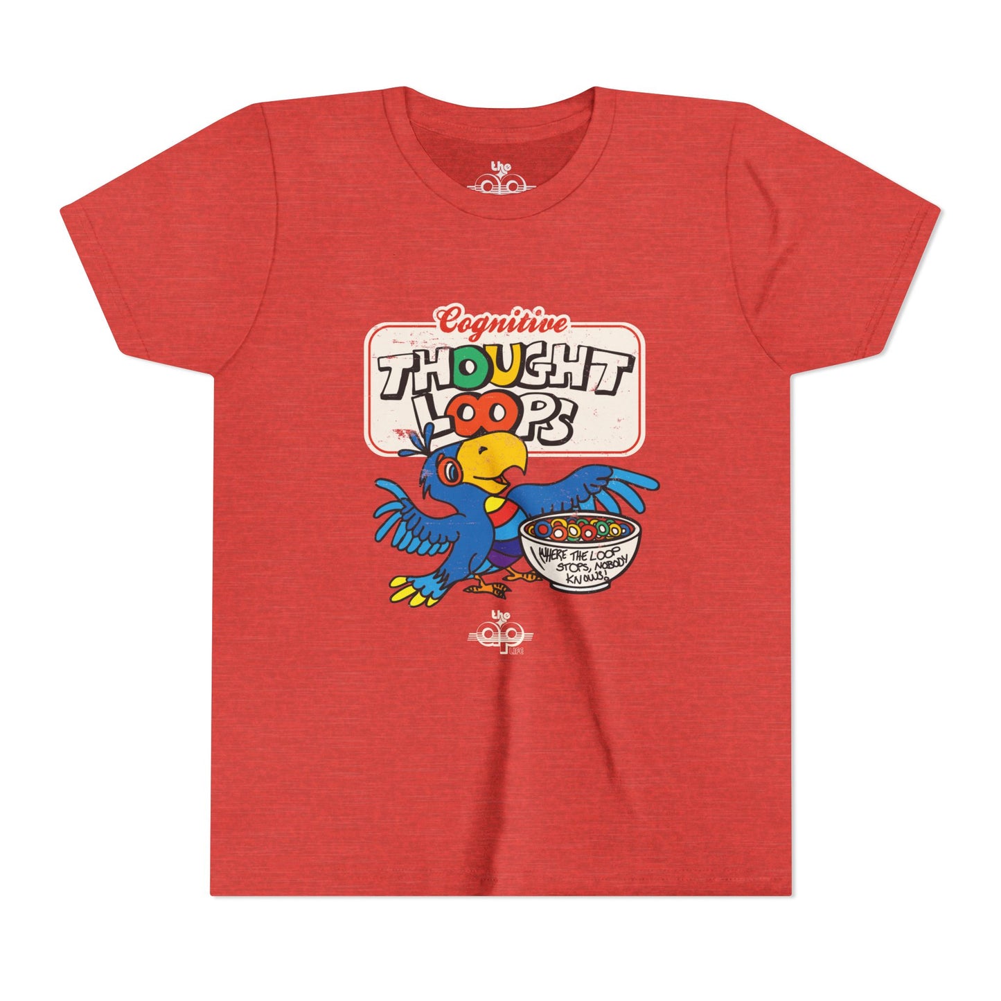 Cognitive Thought Loops - Where the Loop Stops, Nobody Knows - Unisex Youth Short Sleeve Tee