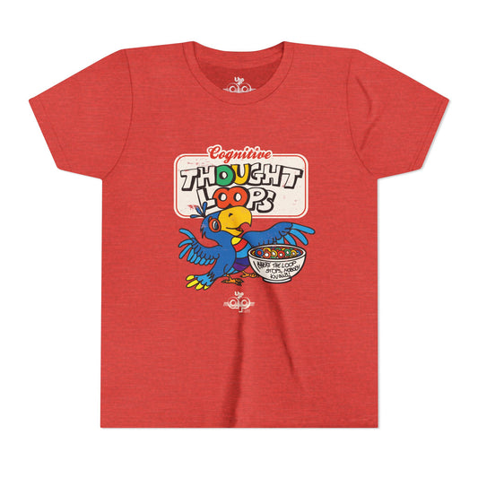 Cognitive Thought Loops - Where the Loop Stops, Nobody Knows - Unisex Youth Short Sleeve Tee