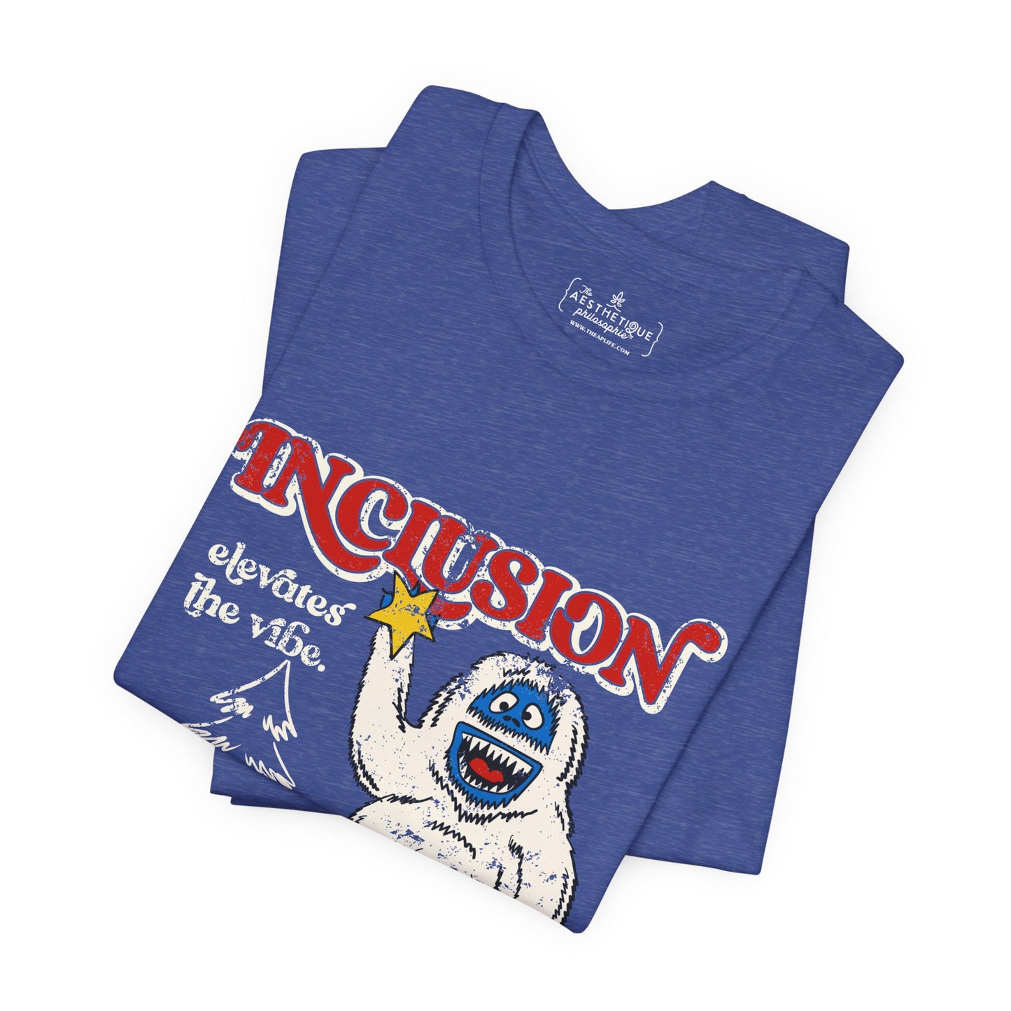 Inclusions Elevates the Vibe - Bumble - Adult Unisex Jersey Tee (Ships Internationally)