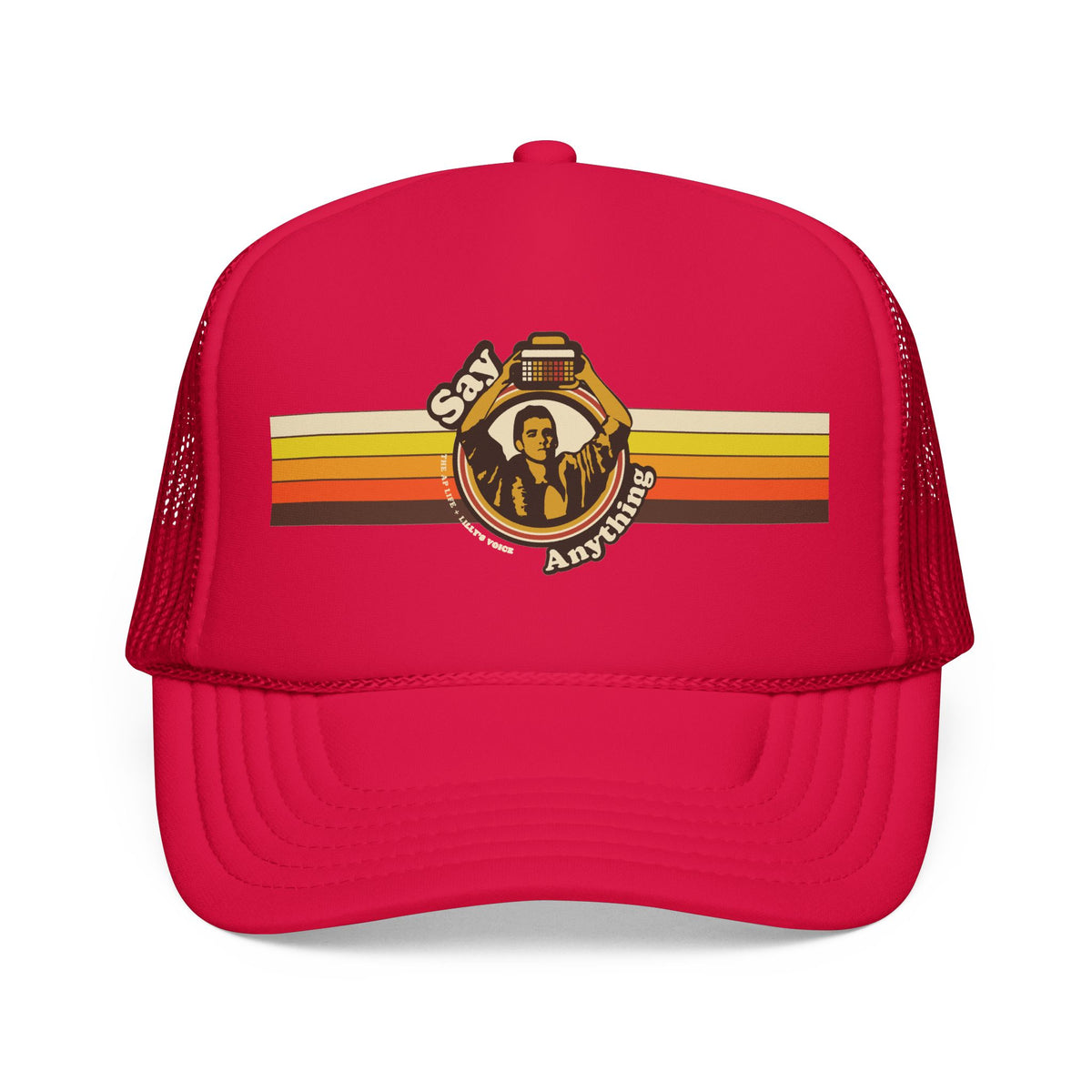 Say Anything - AAC - Lilly's Voice + The AP Life Collab - Foam Trucker Hat