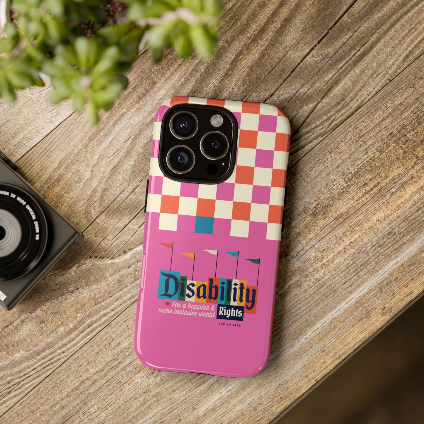 Disability Rights for a Happier & More Inclusive World - Android Phone Case for Google Pixel & Samsung Phones