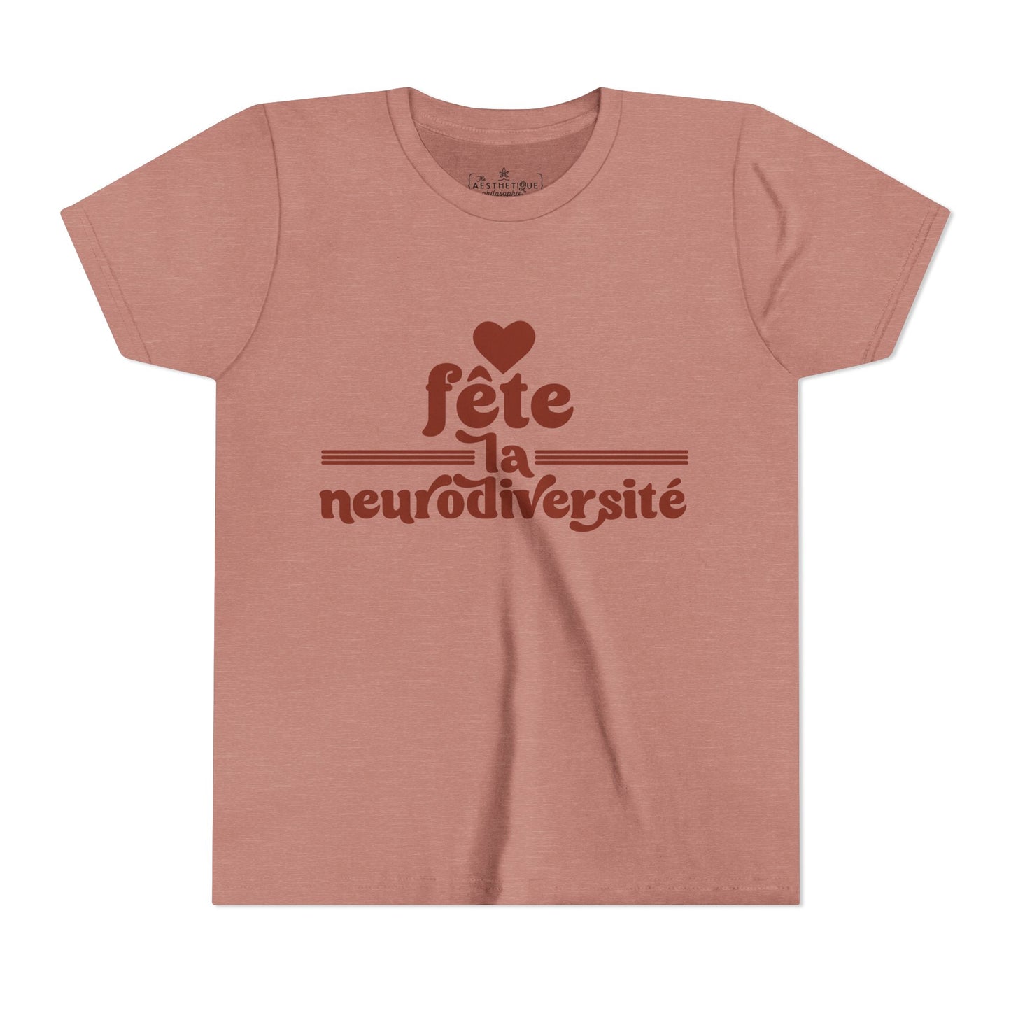 Fête la Neurodiversité Celebrate Neurodiversity - YOUTH Short Sleeve Tee