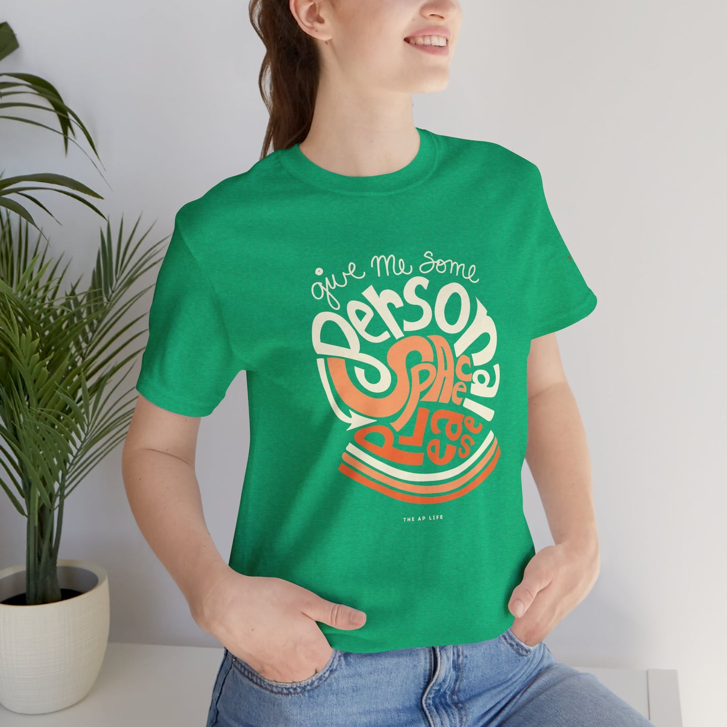 Give Me Some Personal Space Please - Sensory - Adult Unisex Jersey Tee