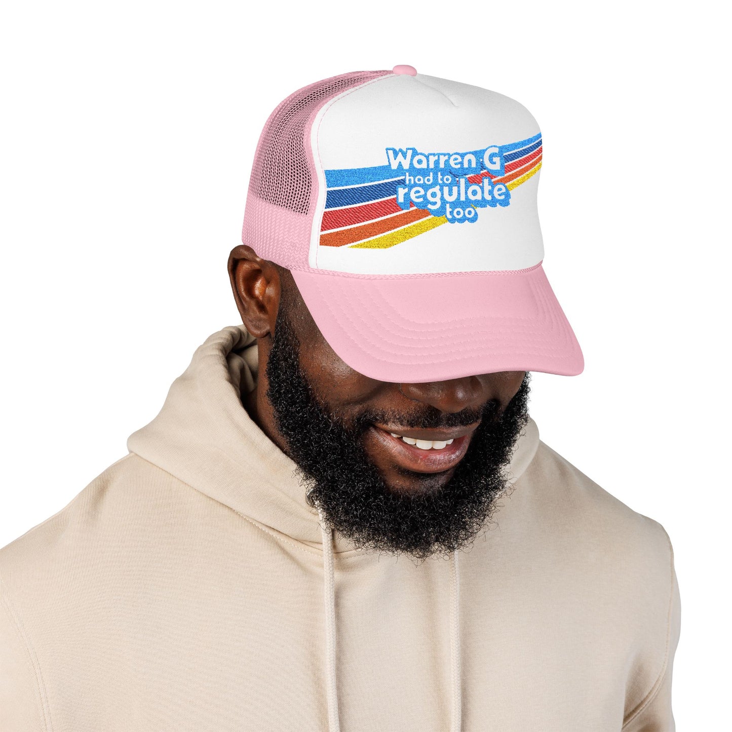 Warren G Had to Regulate Too - Embroidered - Adult Unisex Trucker Hat