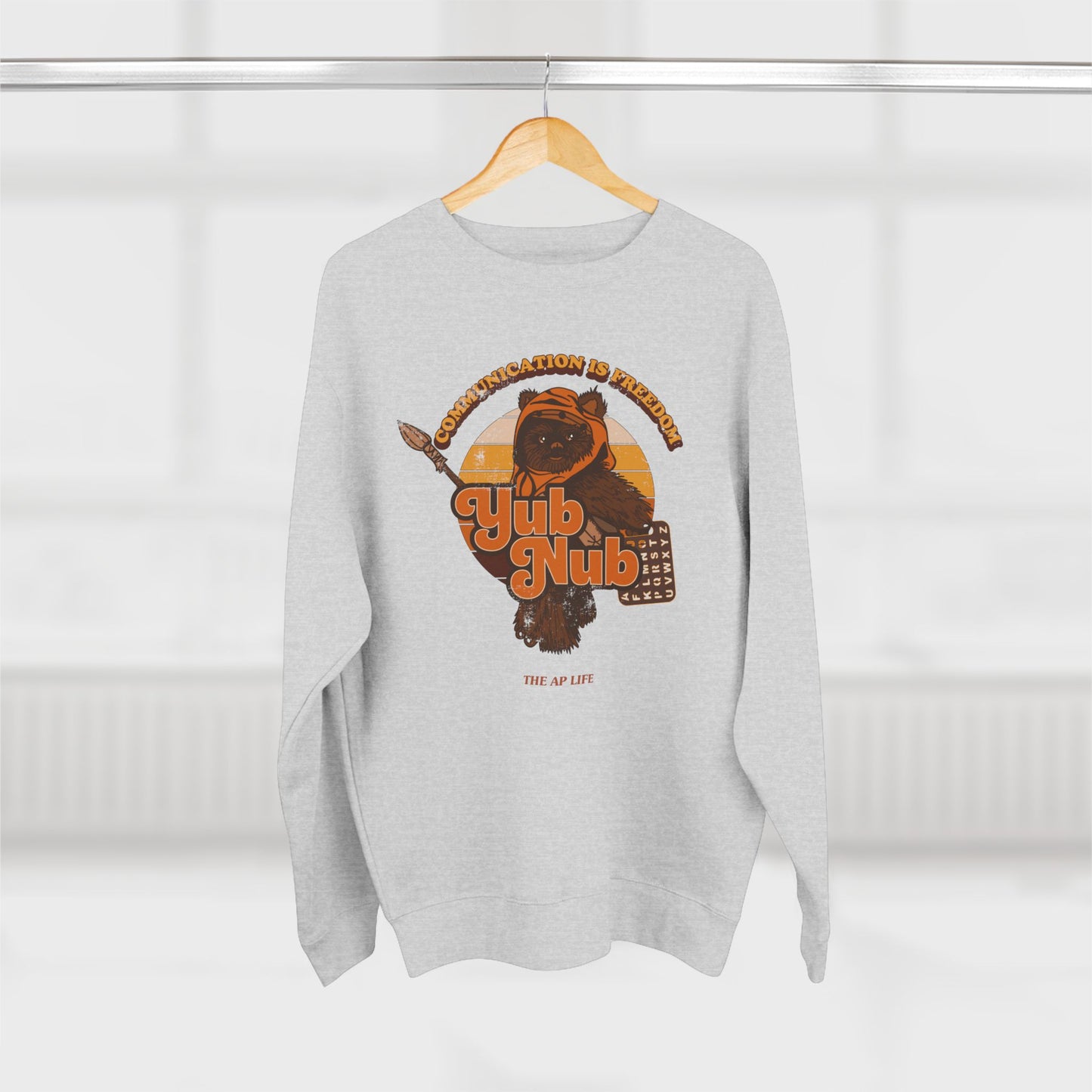 Communication is Freedom - Yub Nub - S2C - Adult Unisex Crewneck Sweatshirt