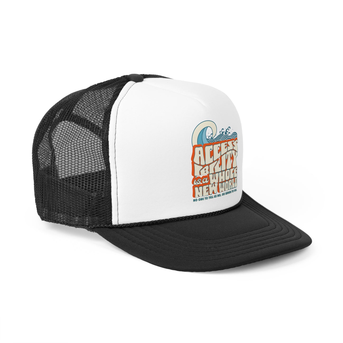 Accessibility Is A Whole New World - Fundraiser Trucker Hat