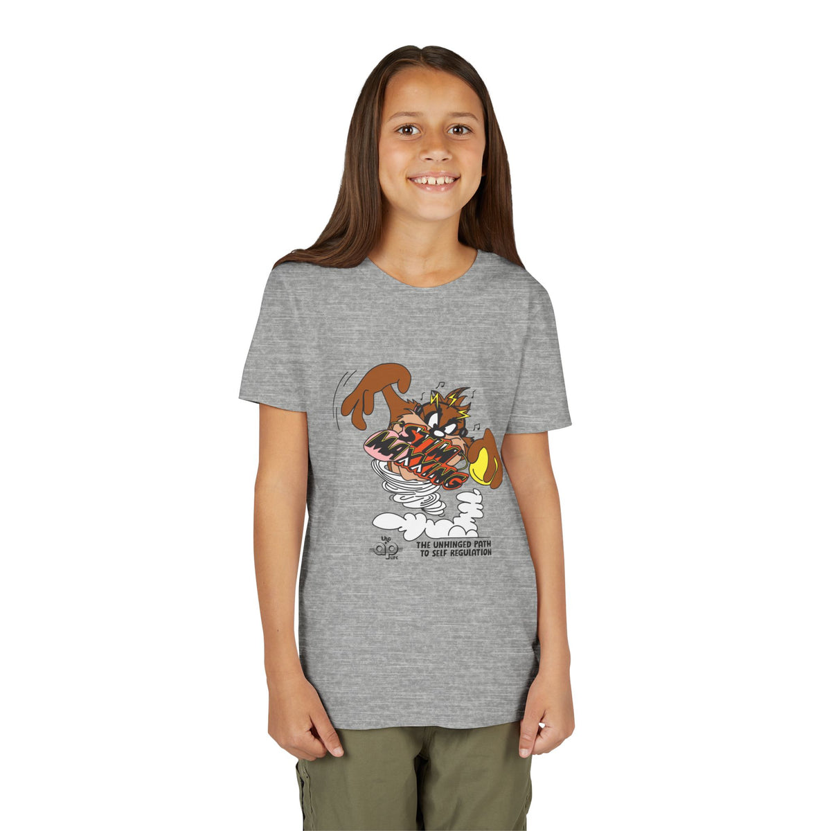 Stim Maxxing - The Unhinged Path to Self-Regulation - Youth Unisex Short Sleeve Tee