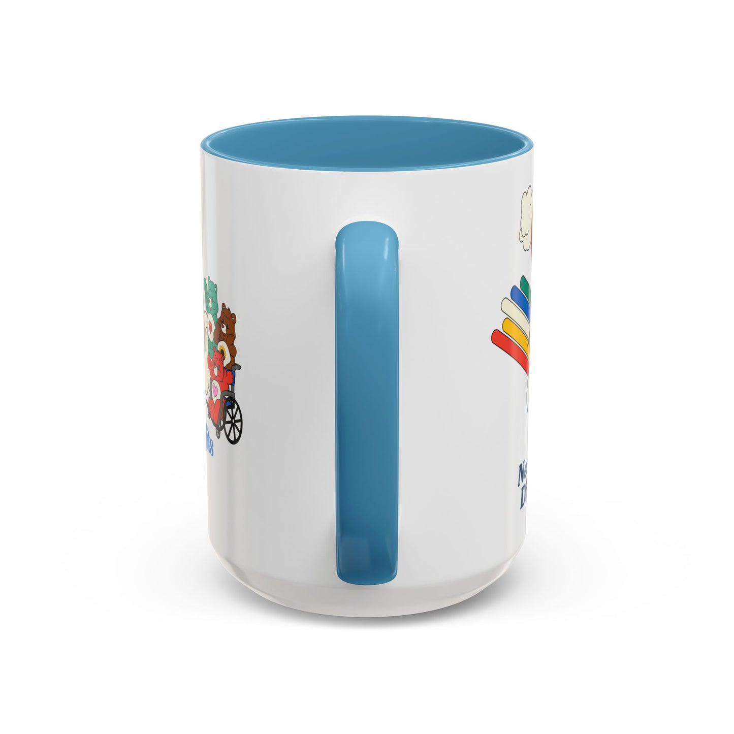 Care About Neurological Differences - Disability Rights - Accent Coffee Mug (11, 15oz)