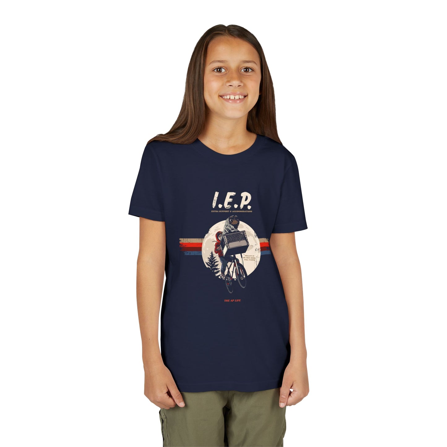 I.E.P. Extra Support & Accommodations or this Home will Phone - Youth Unisex Short Sleeve Tee