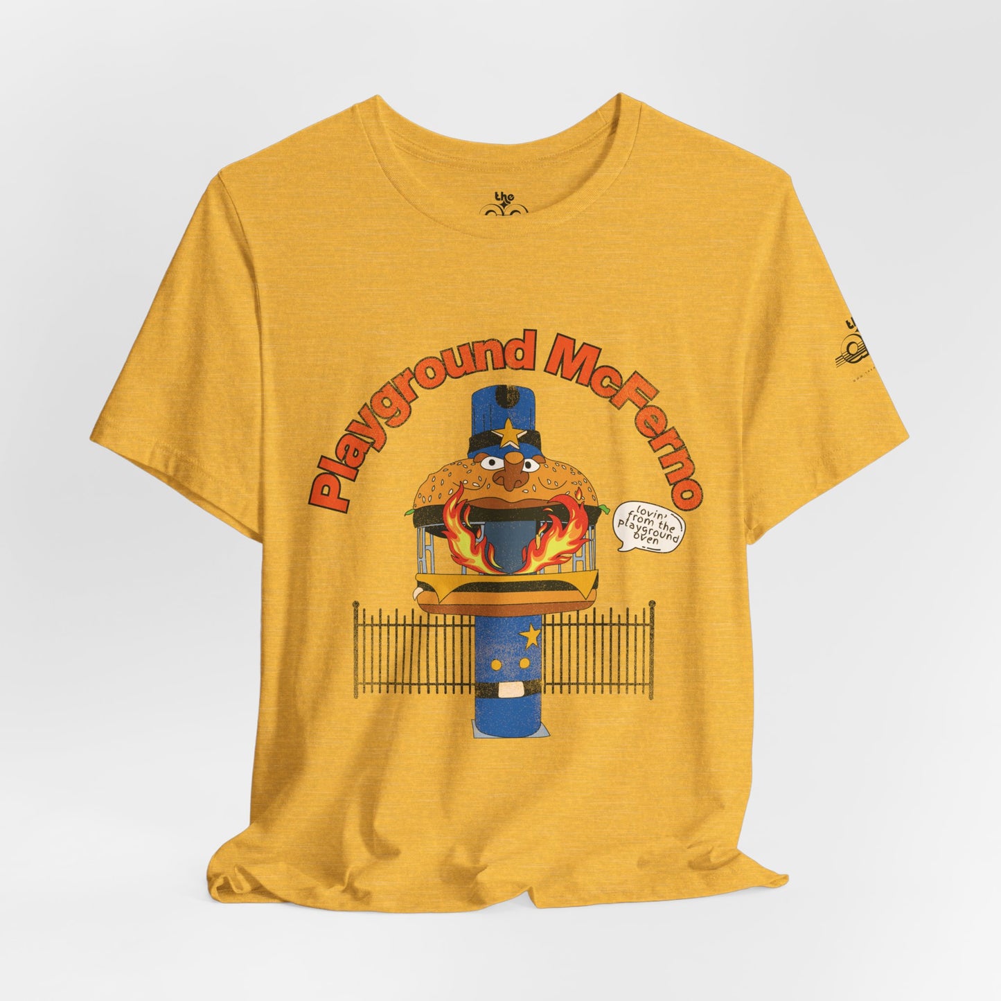 Playground McFerno - Lovin' From the Playground Oven - Adult Unisex Jersey Short Sleeve Tee