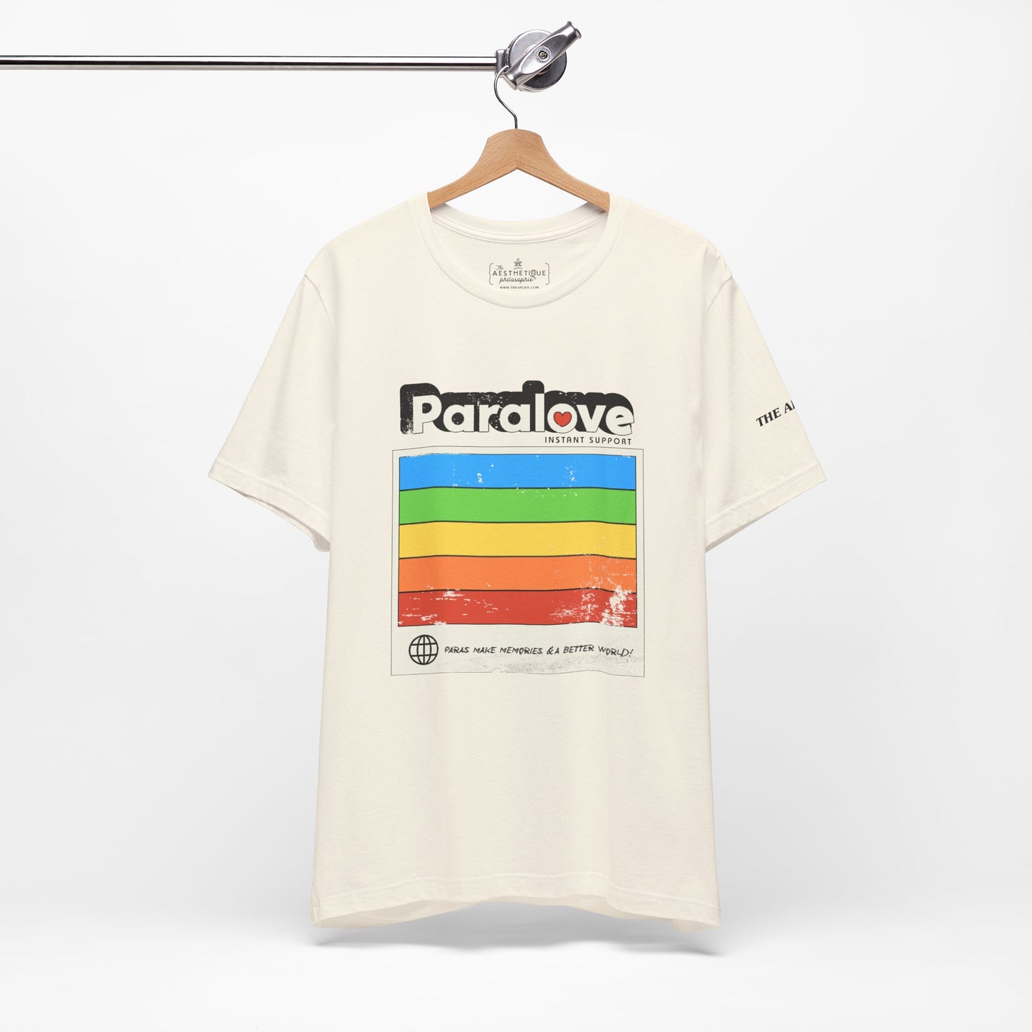 Para Love - Instant Support - Adult Unisex Jersey Short Sleeve Tee