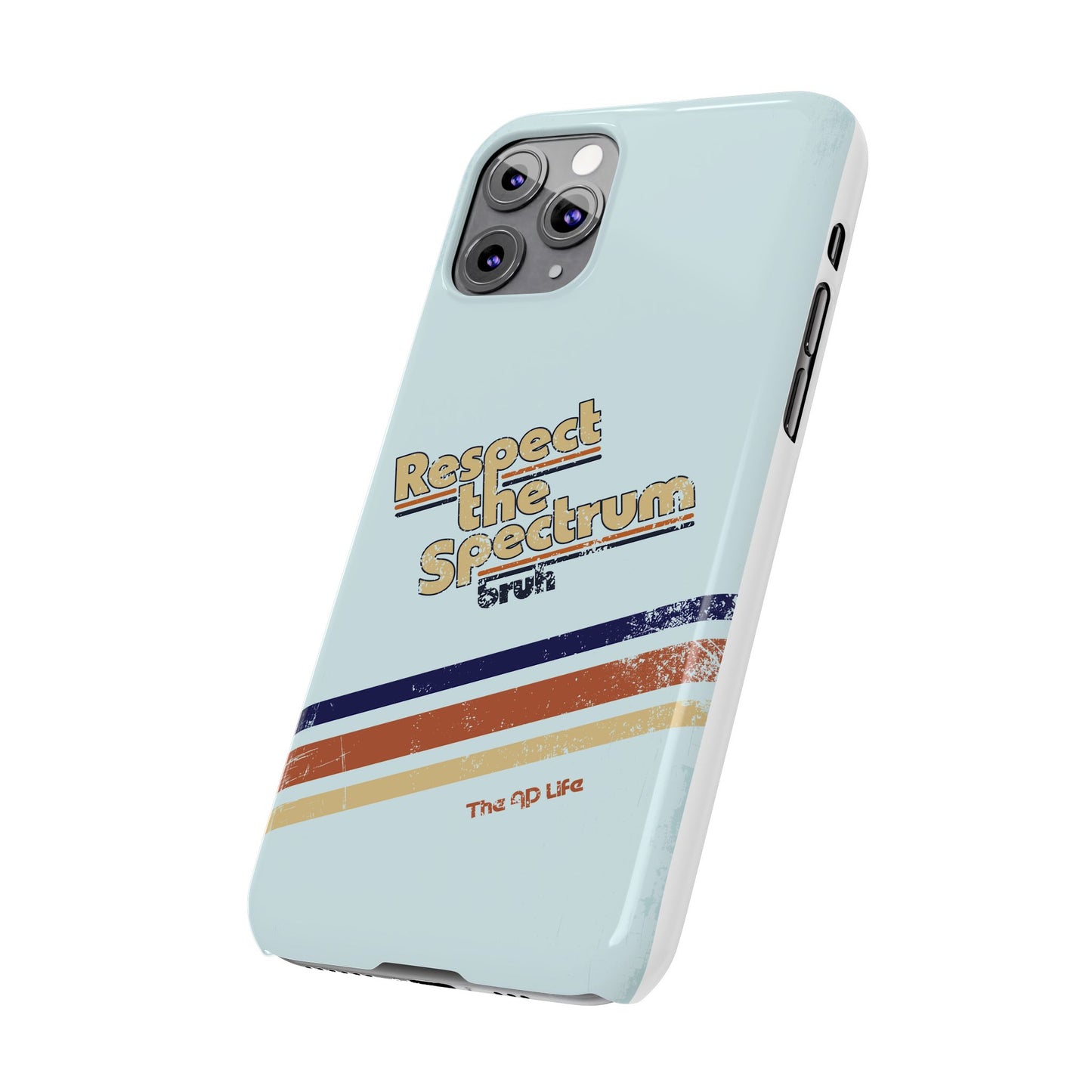 Respect The Spectrum - iPhone Case