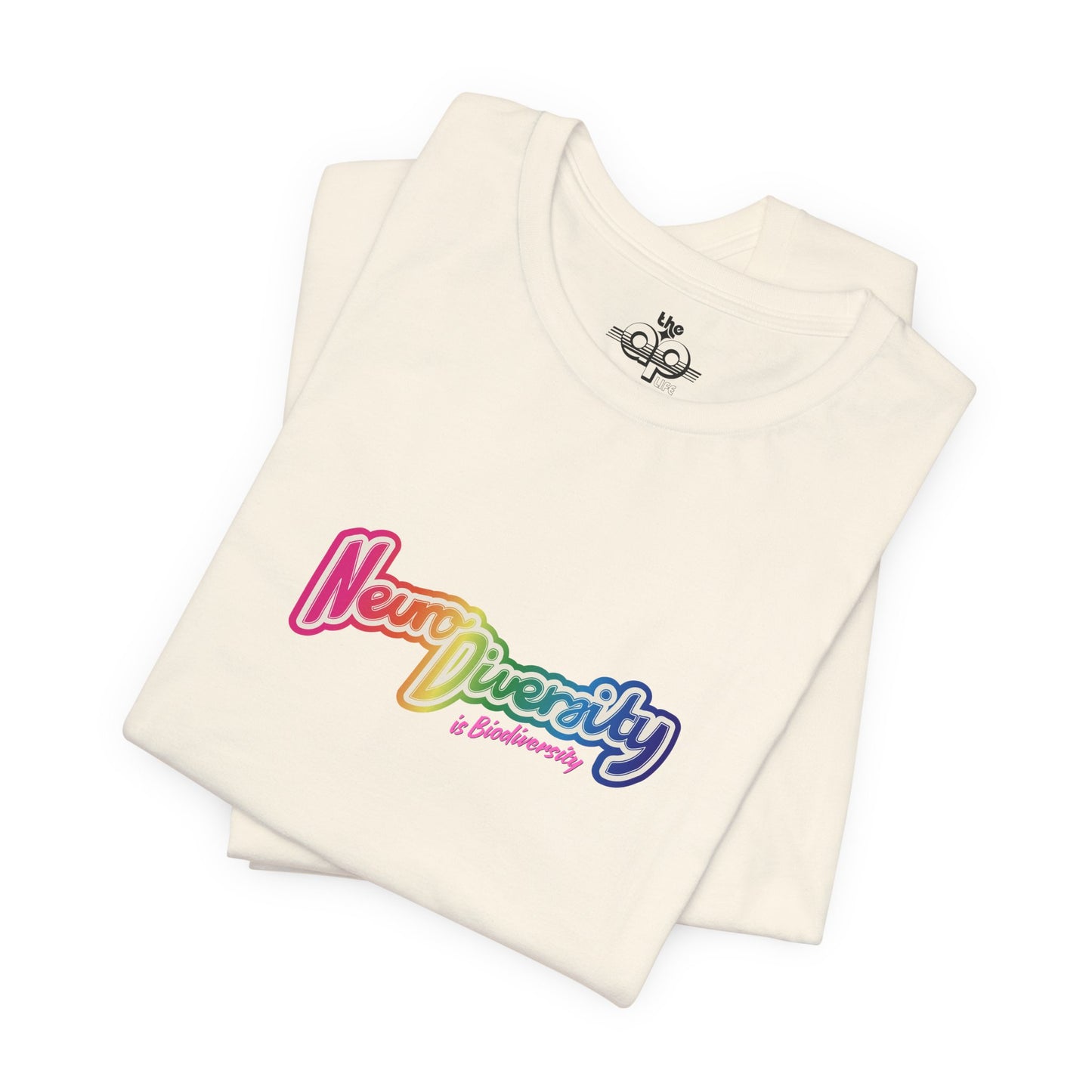 Neurodiversity is Biodiversity - Adult Unisex Jersey Short Sleeve Tee