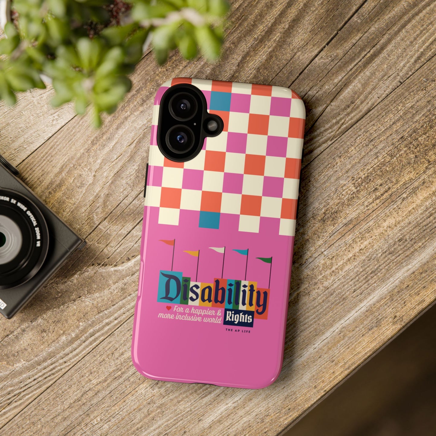 Disability Rights for a Happier & More Inclusive World - Android Phone Case for Google Pixel & Samsung Phones