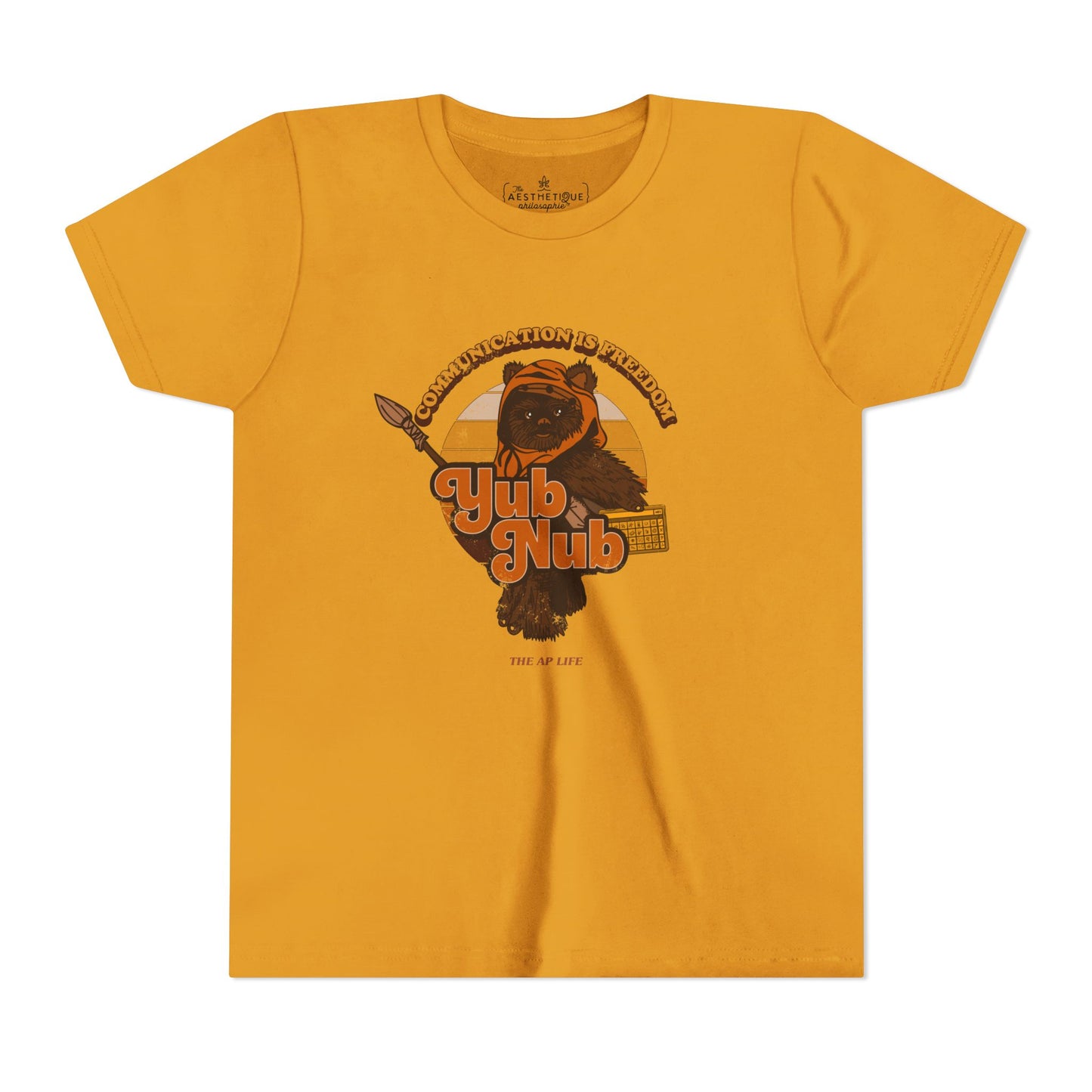 Communication is Freedom - Yub Nub - AAC - Youth Short Sleeve Tee