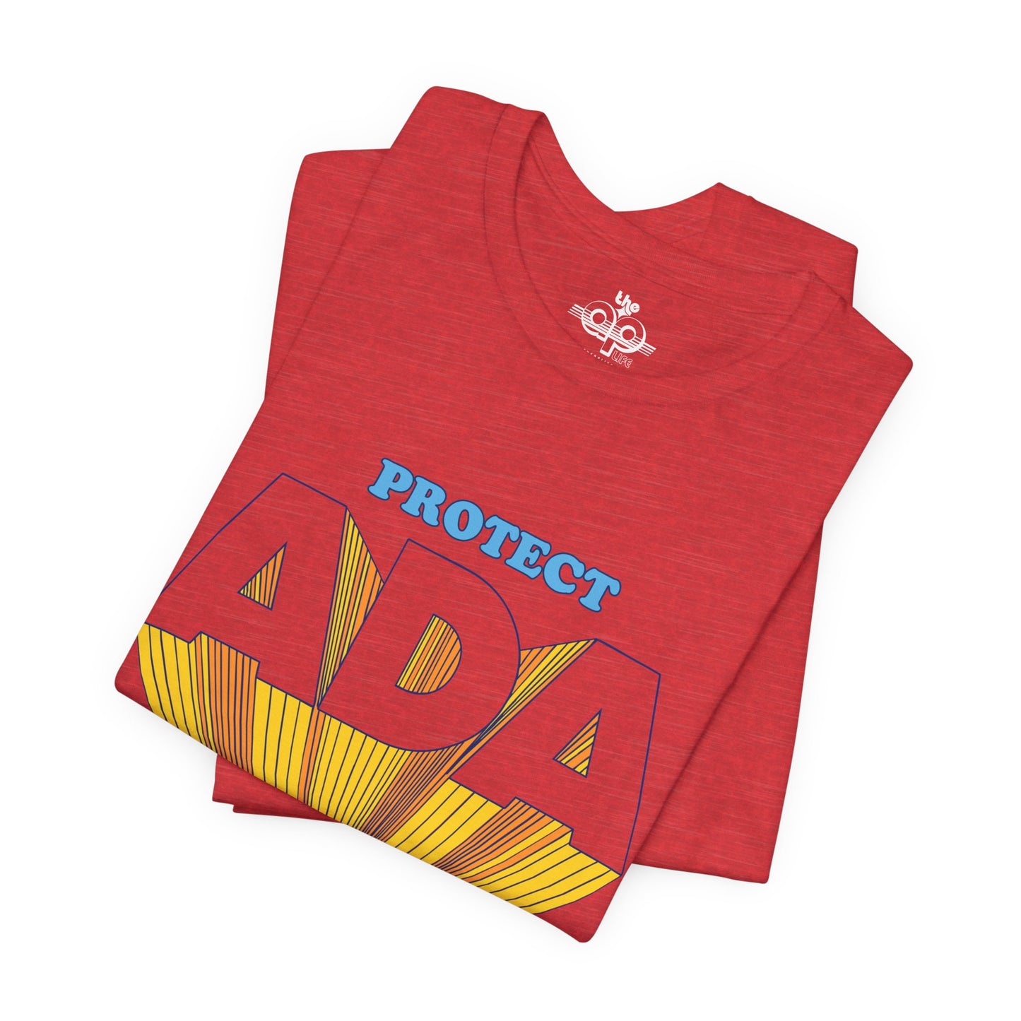 Protect ADA - Americans With Disabilities Act 1990 - Adult Unisex Jersey Short Sleeve Tee