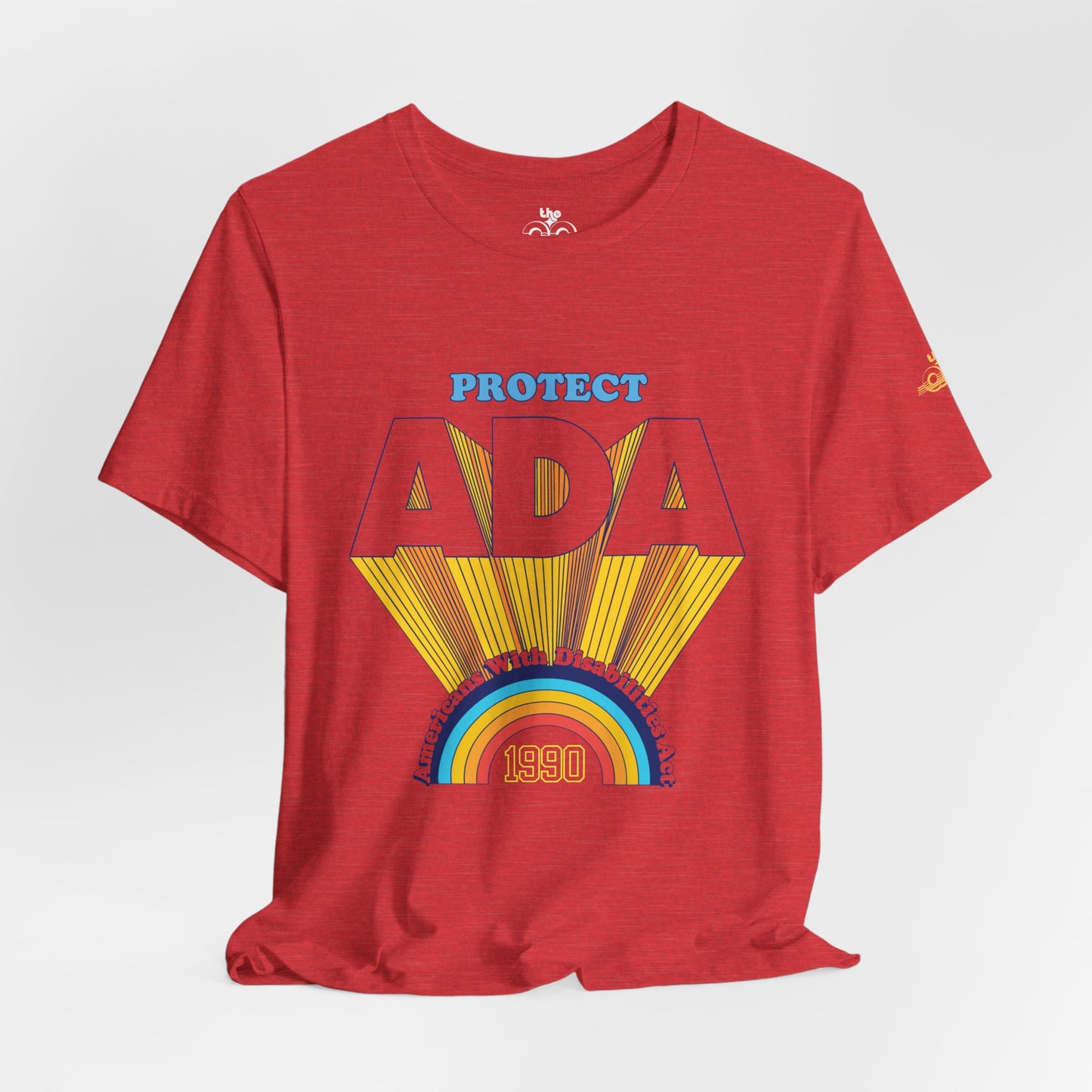 Protect ADA - Americans With Disabilities Act 1990 - Adult Unisex Jersey Short Sleeve Tee