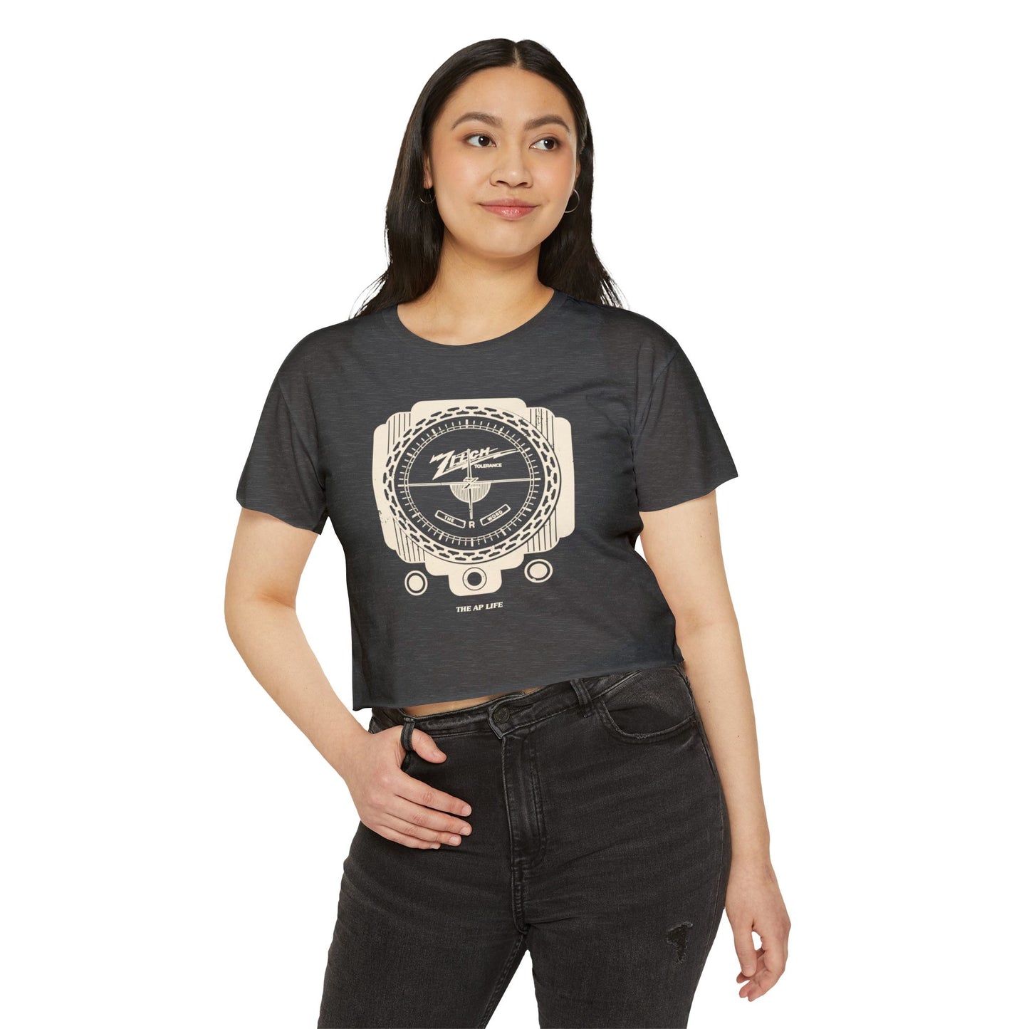 Zilch Tolerance for the R Word - Women's Crop Top Tee