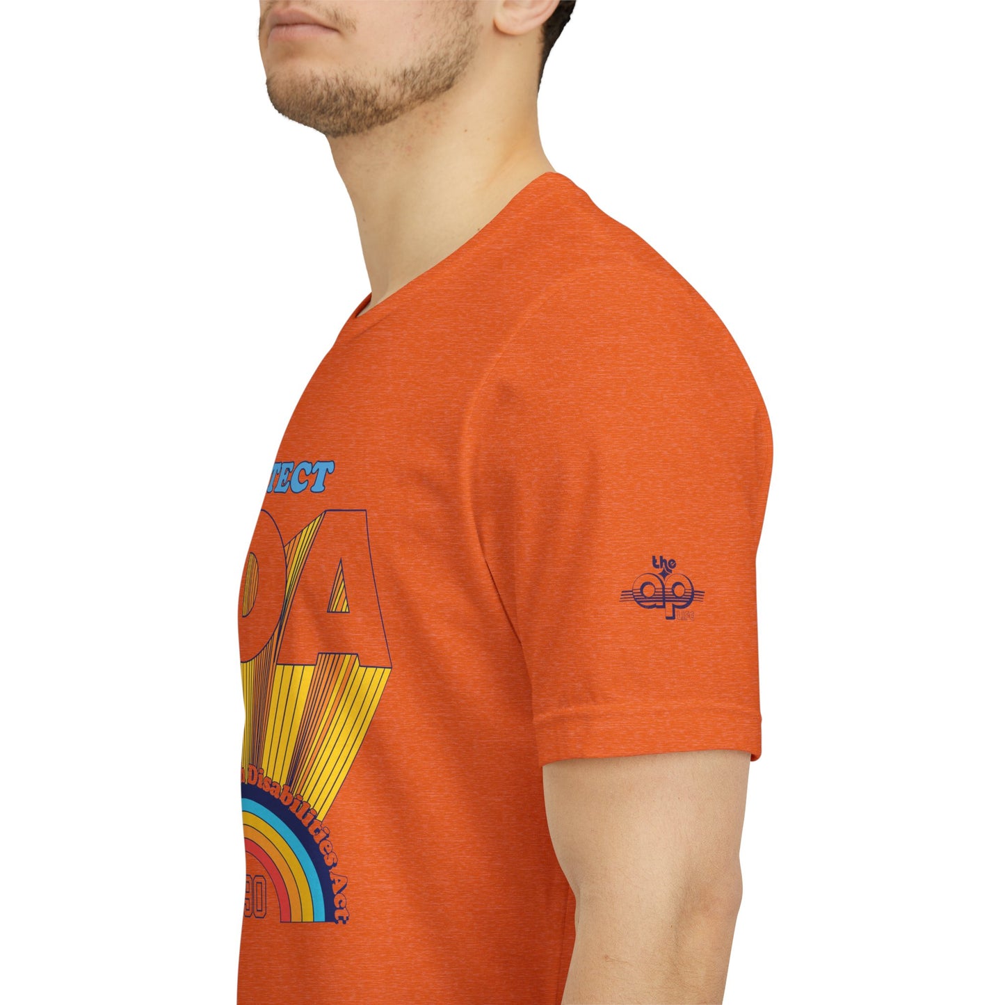 Protect ADA - Americans With Disabilities Act 1990 - Adult Unisex Jersey Short Sleeve Tee
