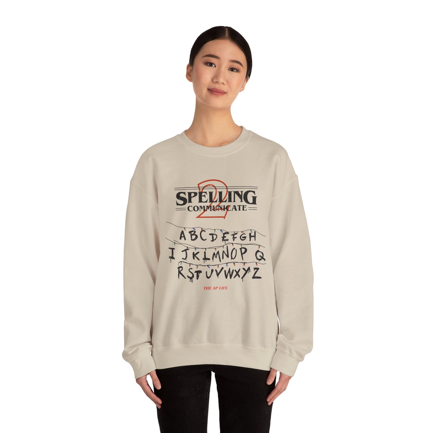 Spelling to Communicate - S2C - Adult Unisex Heavy Blend™ Crewneck Sweatshirt